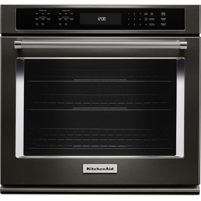 KitchenAid 30-inch, 5 cu. ft. Built-in Single Wall Oven with Convection KOSE500EBS IMAGE 2