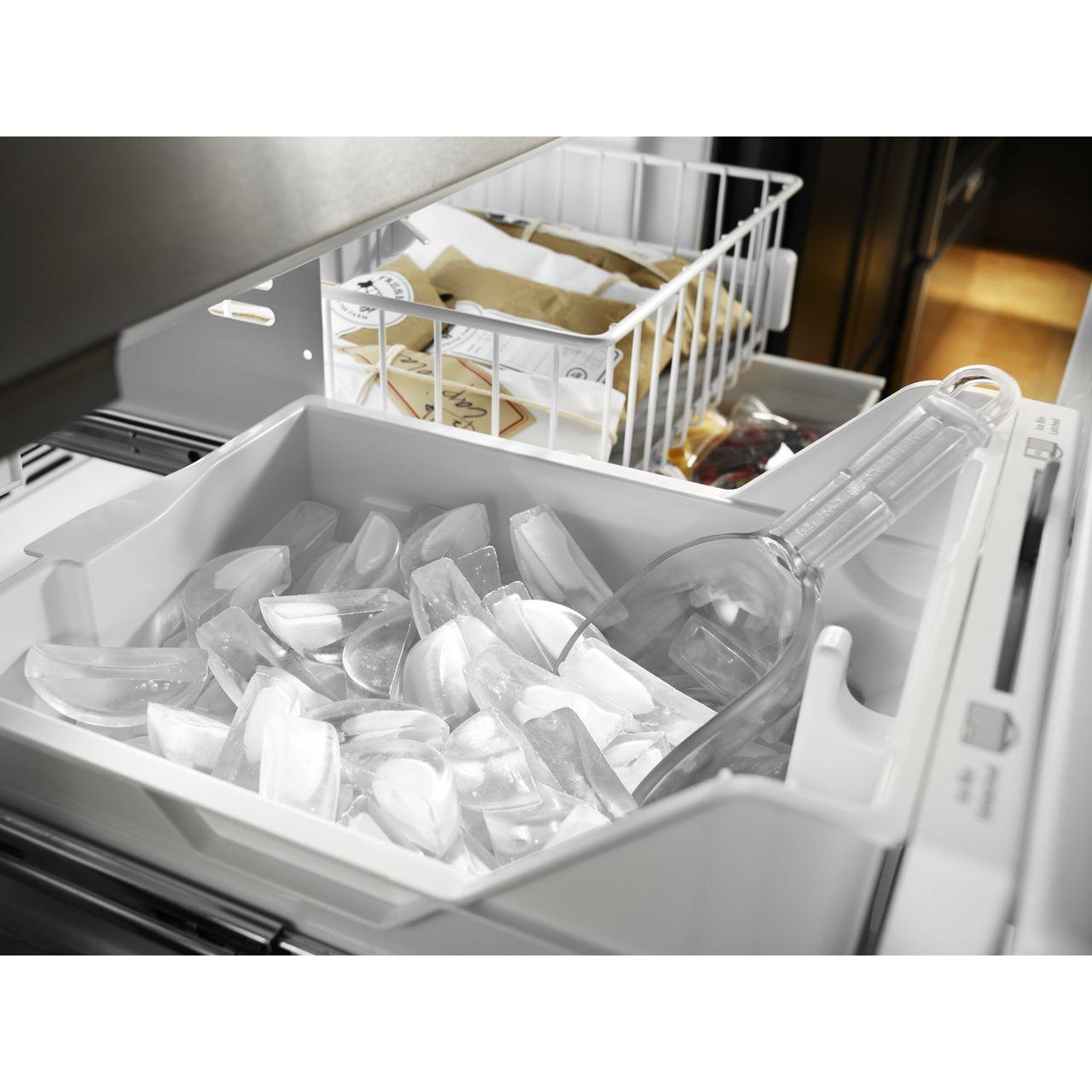  KitchenAid 36-inch, 22 cu.ft. Counter-Depth French 3-Door Refrigerator with Interior Water Dispenser KRFC302EBS IMAGE 6