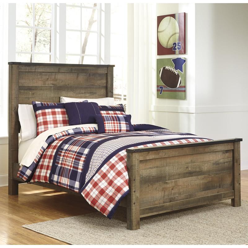  Signature Design by Ashley Trinell B446-87 Full Panel Headboard IMAGE 2