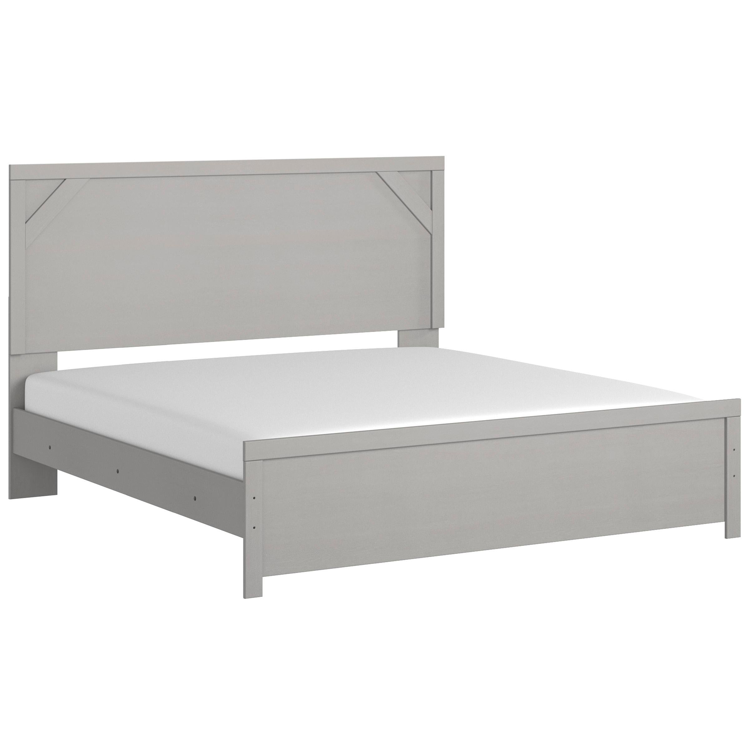 Signature Design by Ashley Cottenburg B1192 6 pc King Panel Bedroom Set IMAGE 2