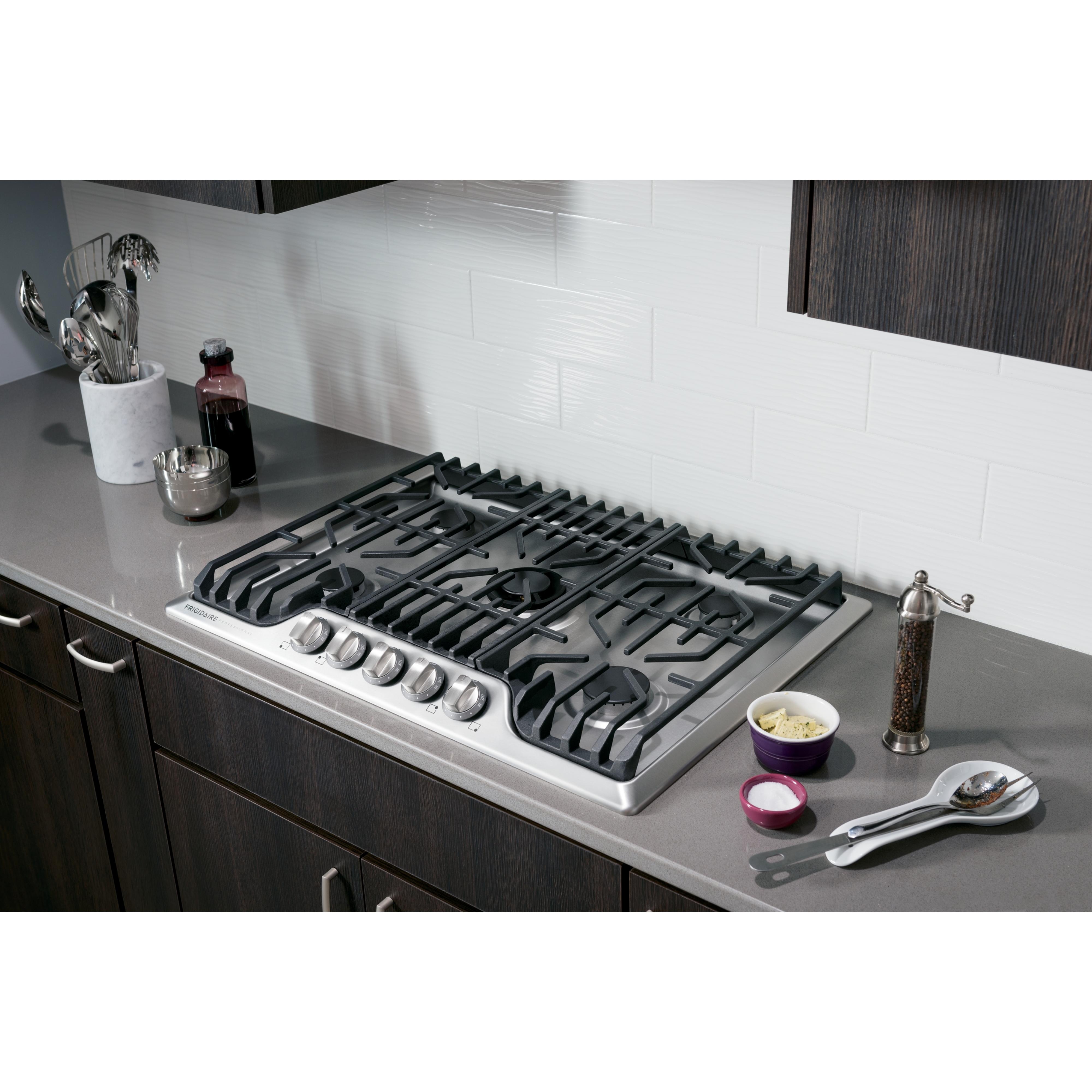  Frigidaire Professional 30-inch Built-In Gas Cooktop FPGC3077RS IMAGE 4