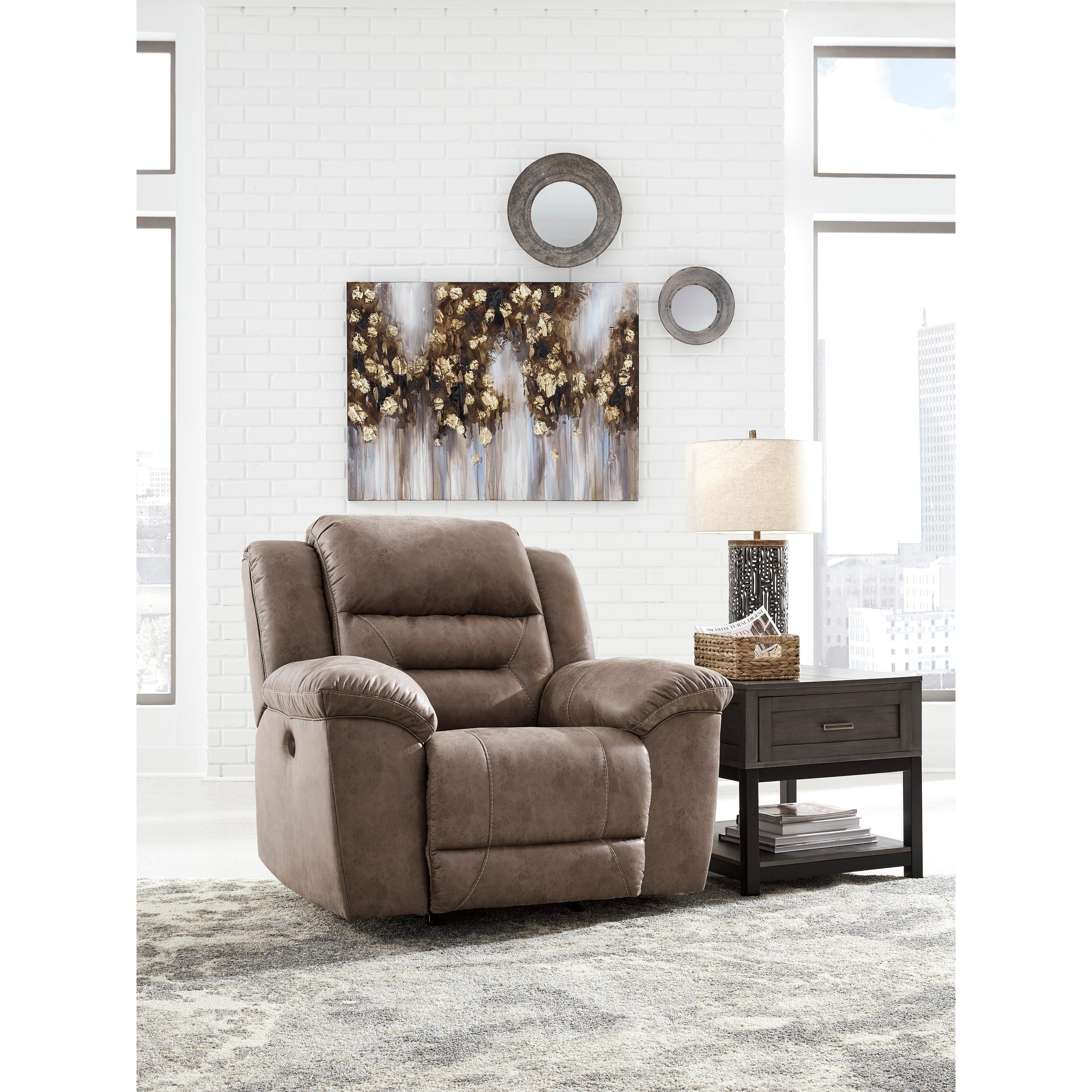  Signature Design by Ashley Stoneland 39905U2 2 pc Reclining Living Room Set IMAGE 3