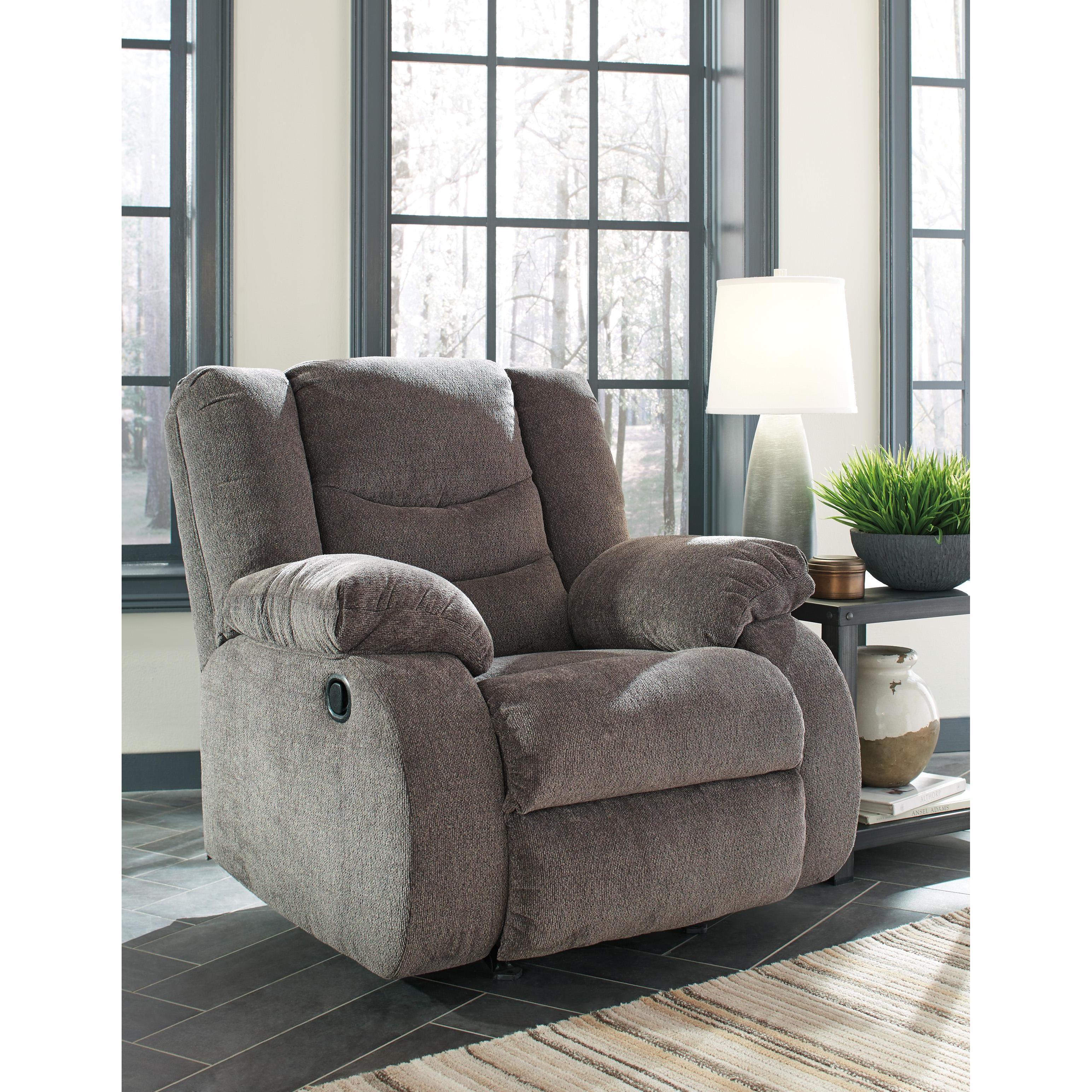  Signature Design by Ashley Tulen 98606U2 2 pc Reclining Living Room Set IMAGE 3