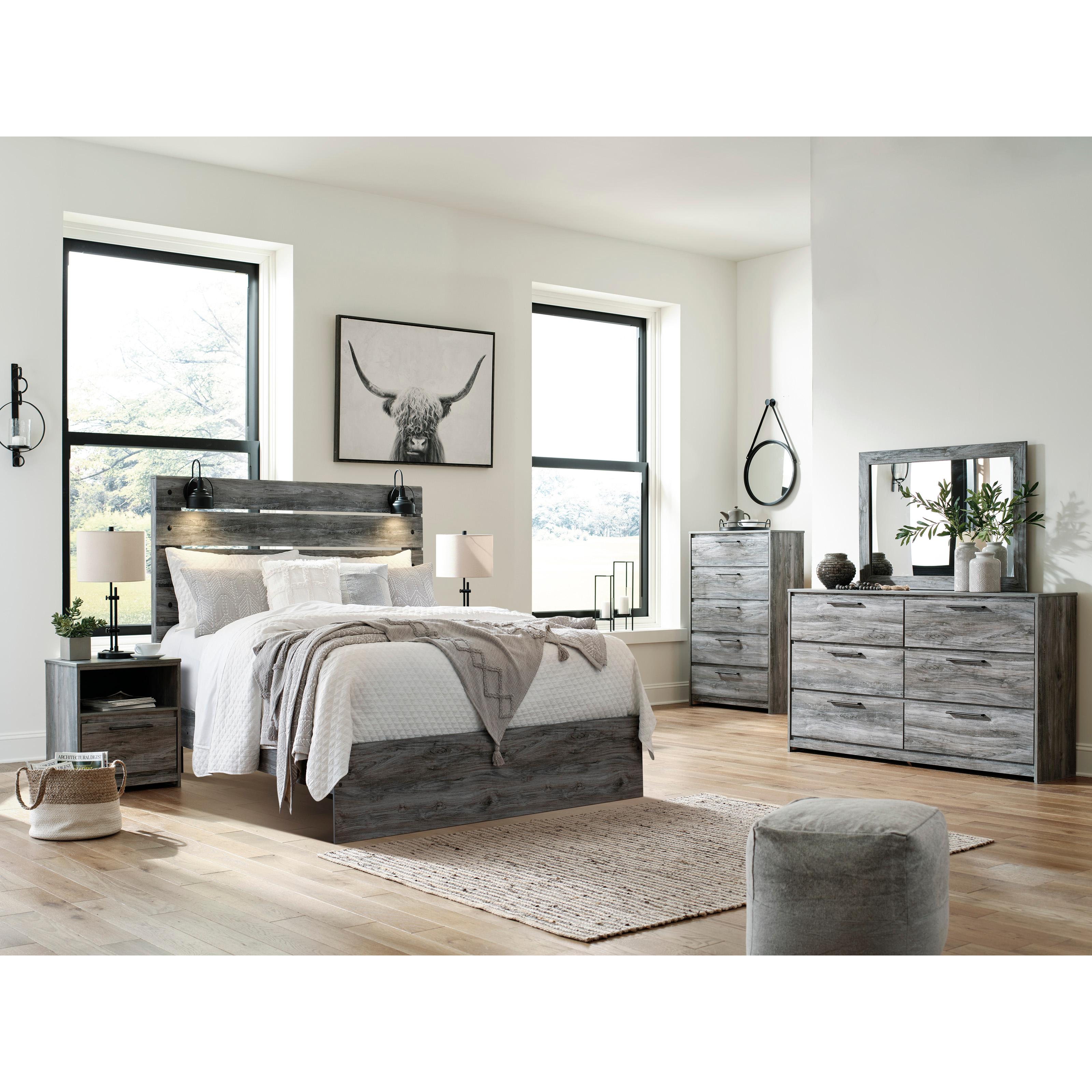 Signature Design by Ashley Baystorm B221B41 6 pc Queen Panel Bedroom Set IMAGE 1