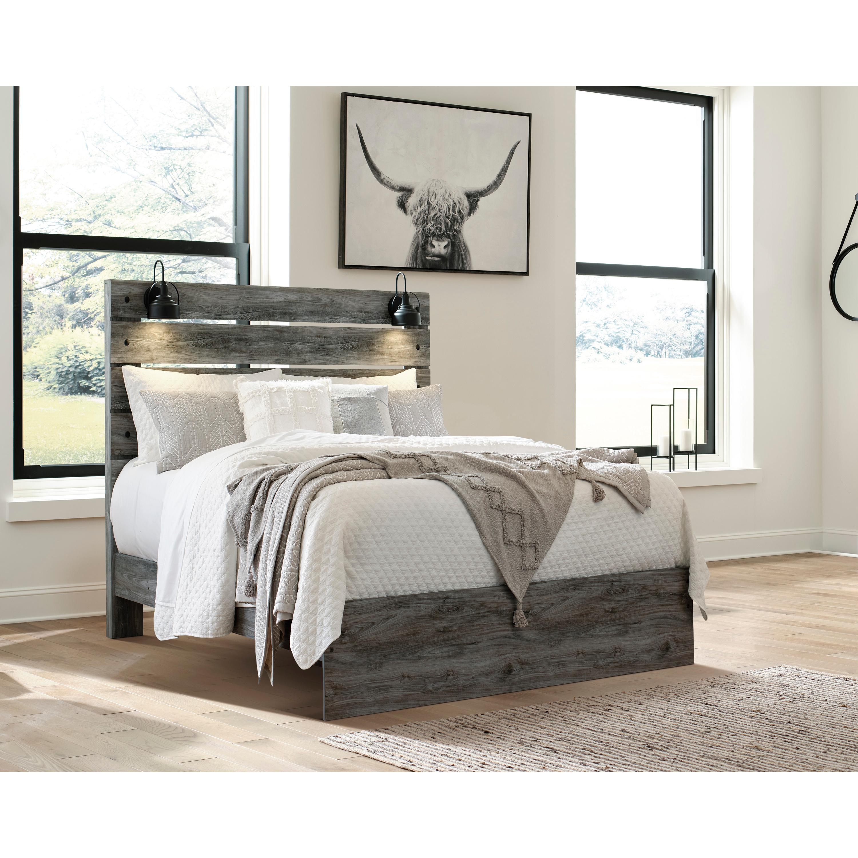  Signature Design by Ashley Baystorm B221B41 6 pc Queen Panel Bedroom Set IMAGE 2