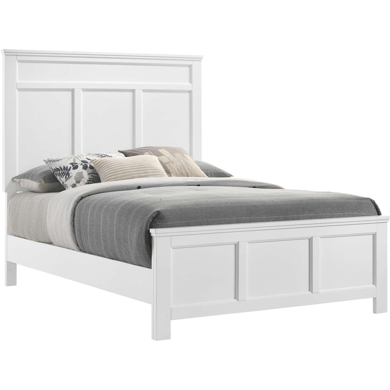 New Classic Furniture Andover B677W 8 pc Twin Panel Bedroom Set IMAGE 2