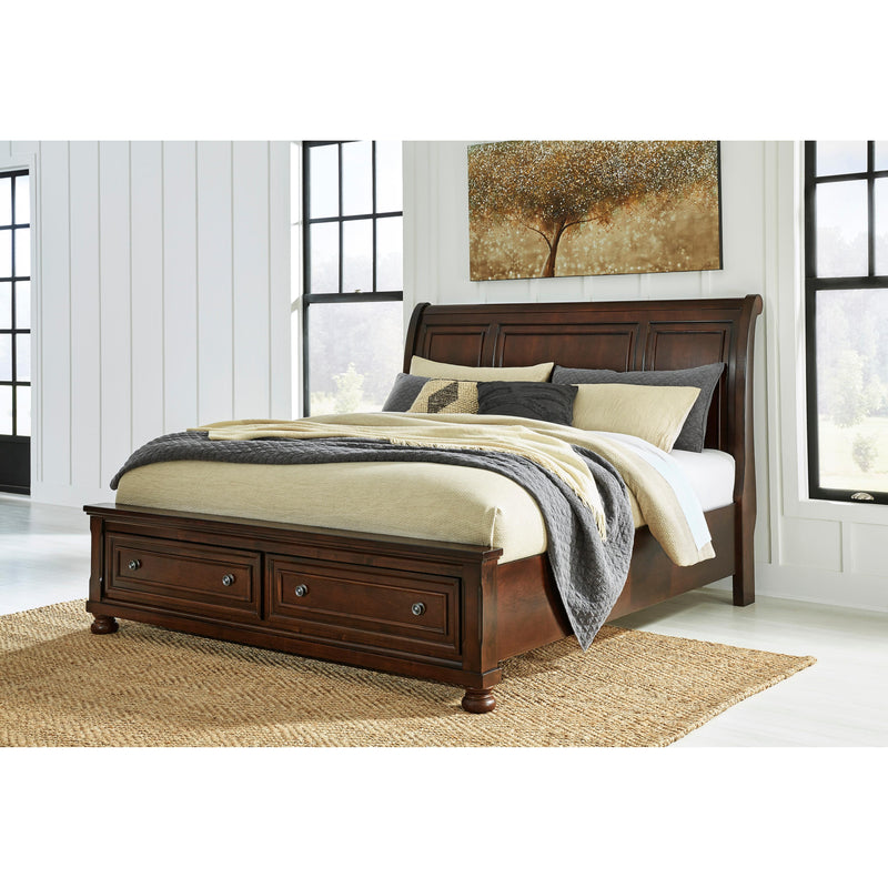 Millennium Porter B697B30 7 pc Queen Storage Sleigh Bedroom Set IMAGE 2