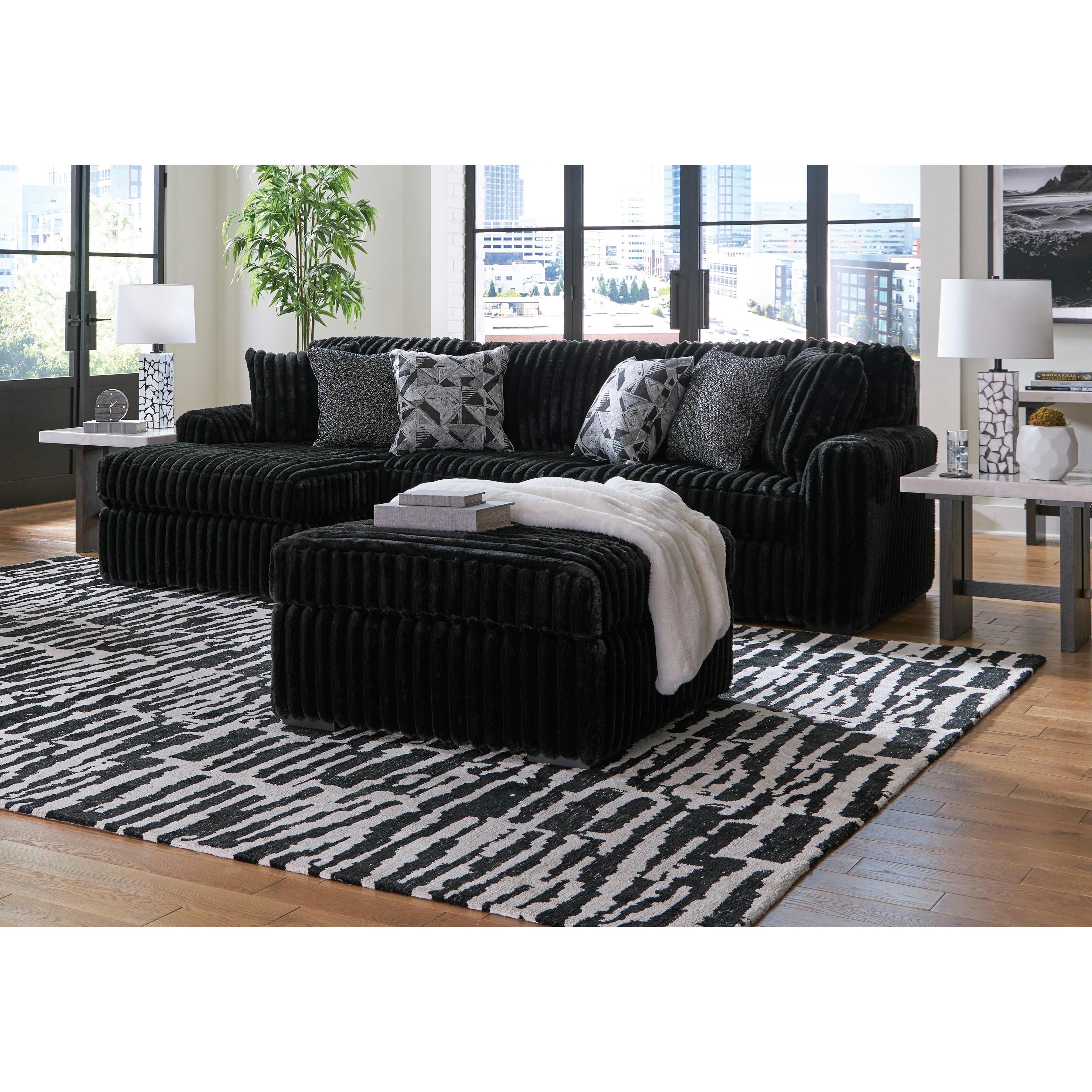  Signature Design by Ashley Midnight-Madness 98103 3 pc Living Room Set IMAGE 1