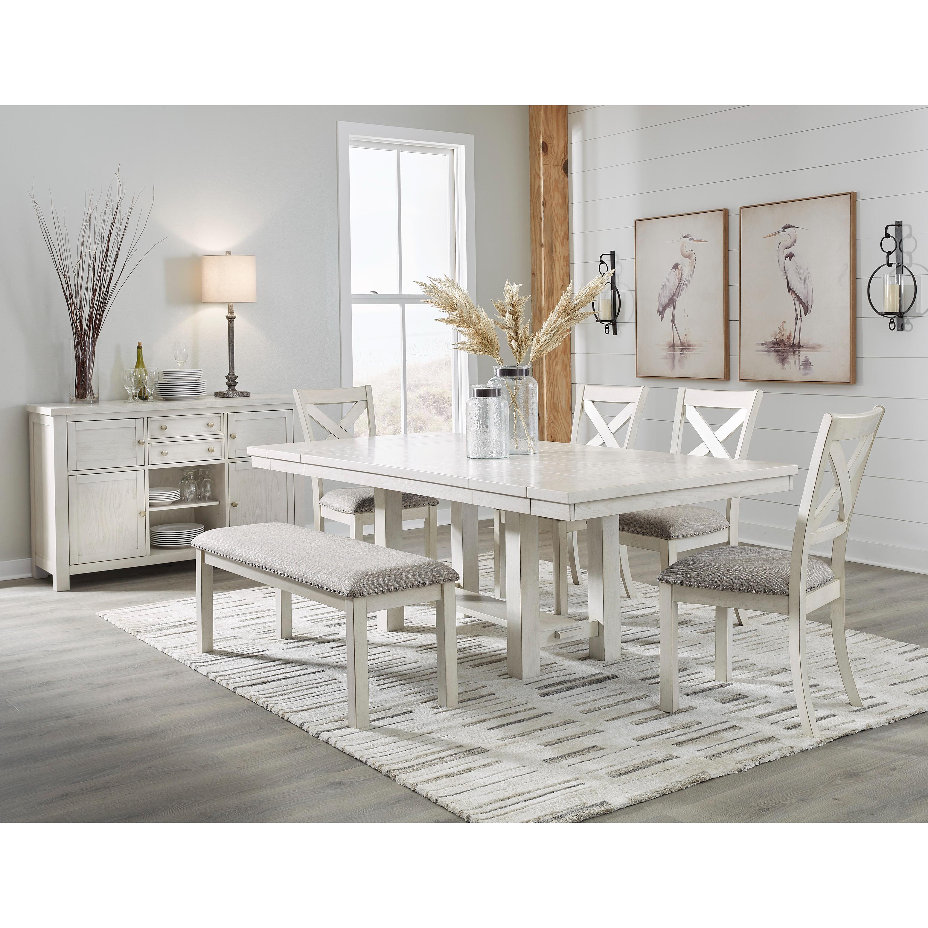 Signature Design by Ashley Robbinsdale D642D4 6 pc Dining Set IMAGE 1