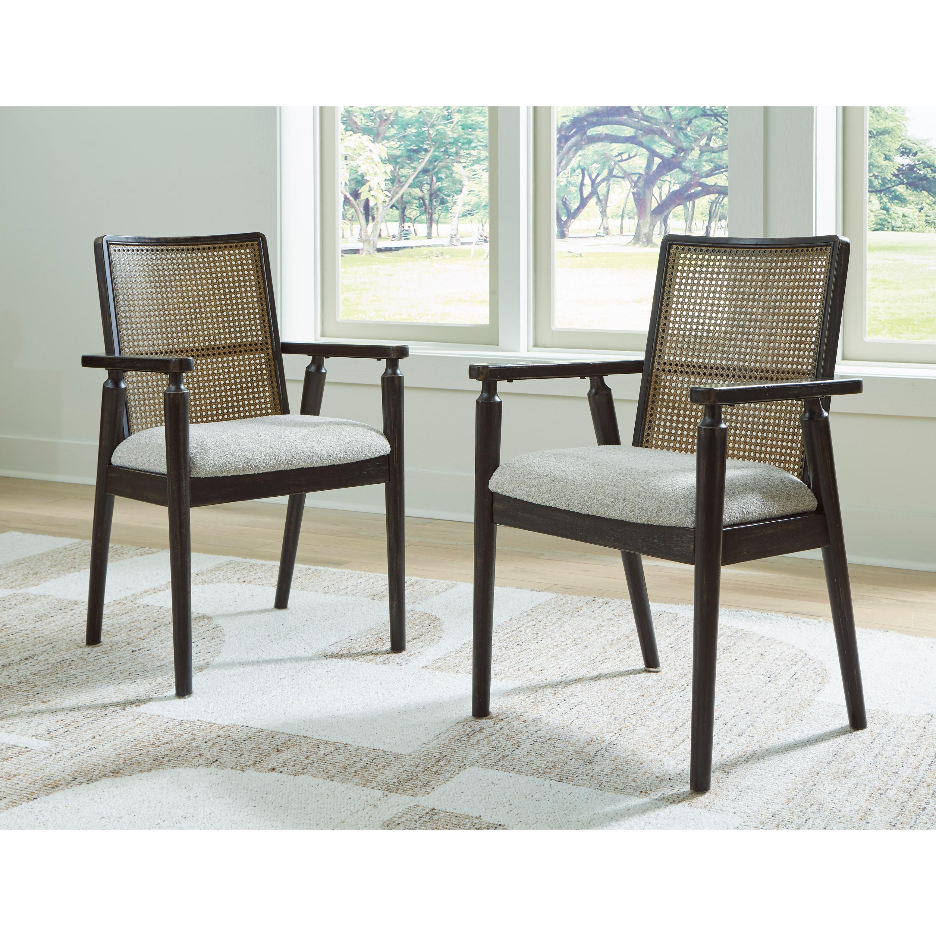  Signature Design by Ashley Galliden D841 7 pc Dining Set IMAGE 3