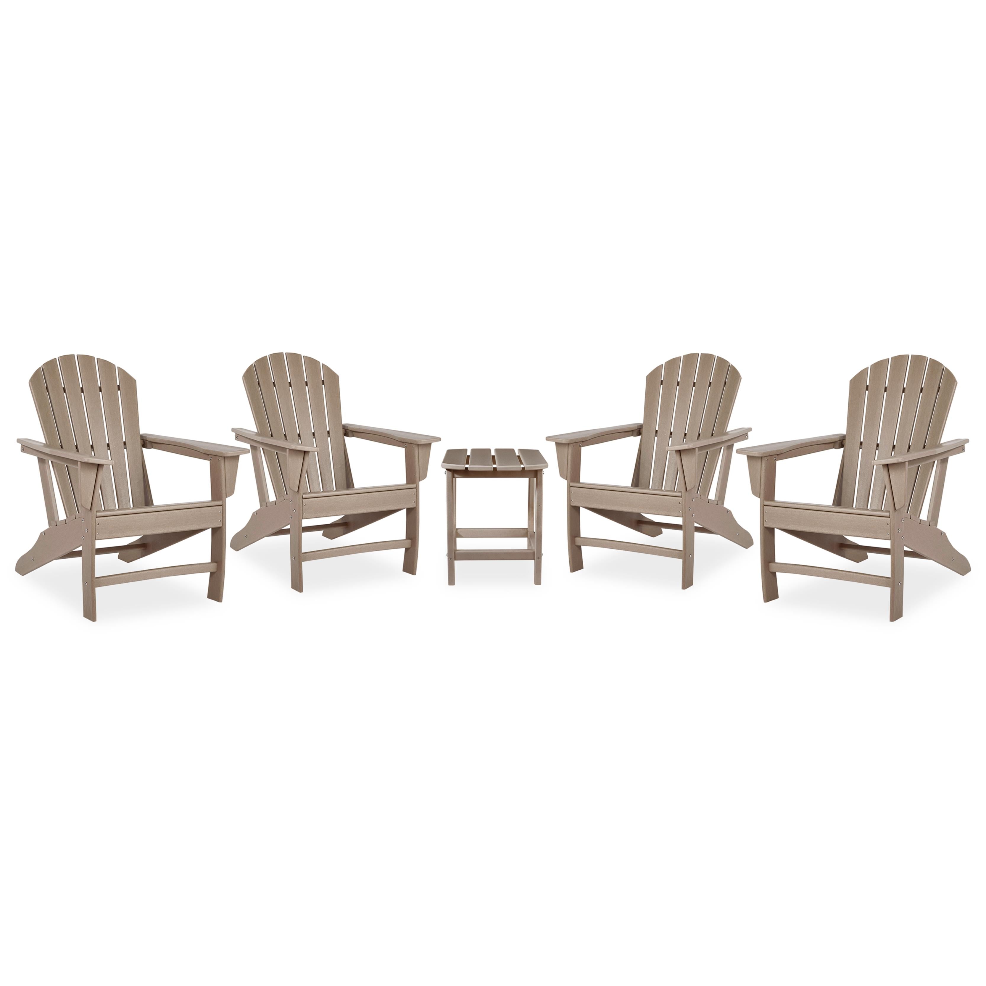  Signature Design by Ashley Sundown Treasure P014P2 5-piece Outdoor Seating Set IMAGE 1