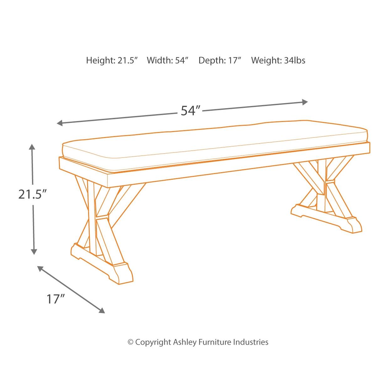 Signature Design by Ashley Beachcroft P791P3 5-piece Outdoor Dining Set IMAGE 8