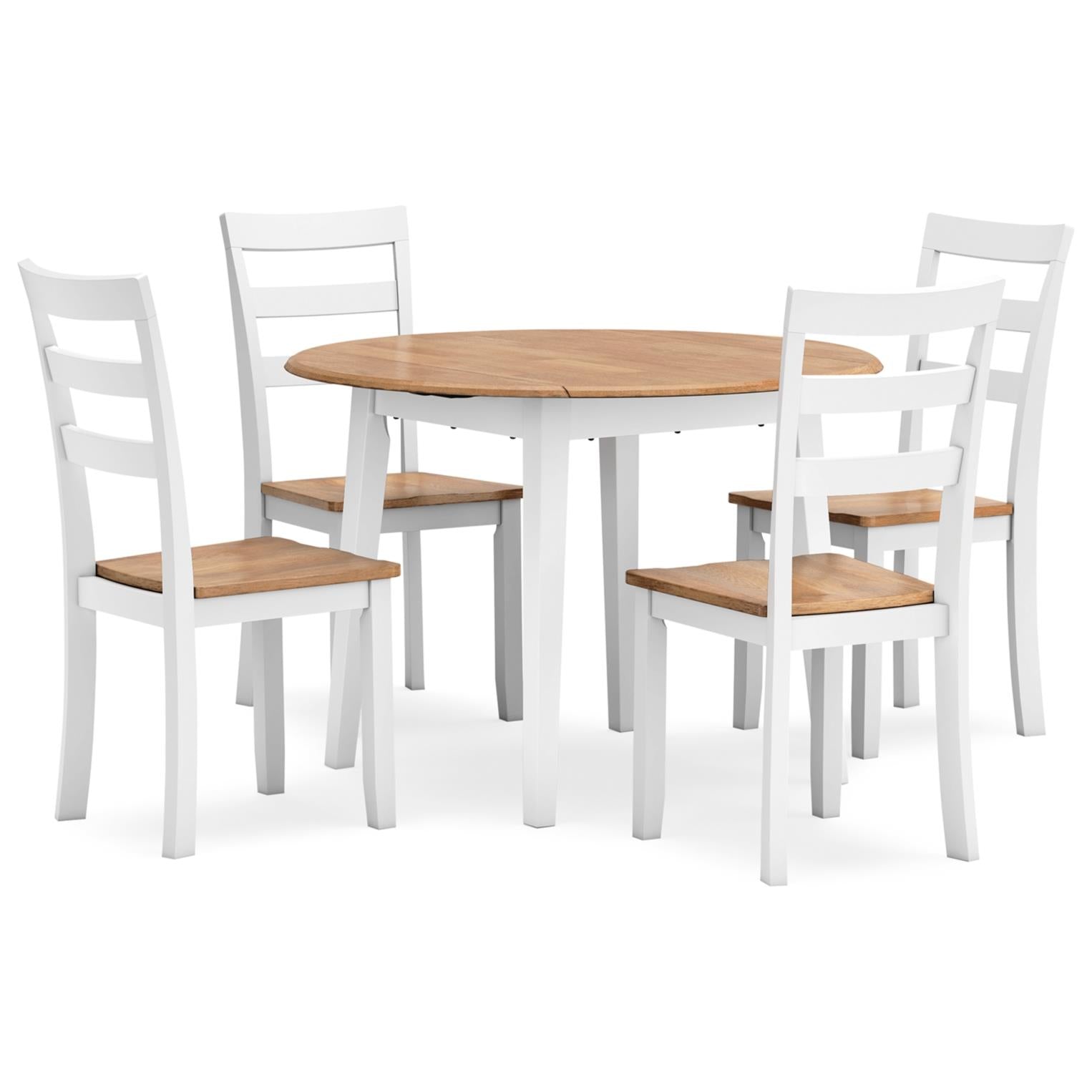 Signature Design by Ashley Gesthaven D398D1 5 pc Dining Set IMAGE 1