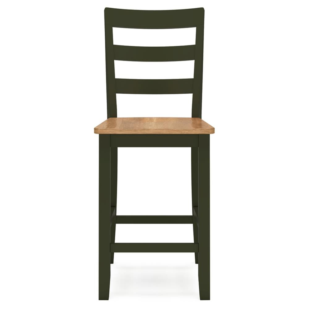 Signature Design by Ashley Gesthaven D401D3 3 pc Counter Height Dining Set IMAGE 3