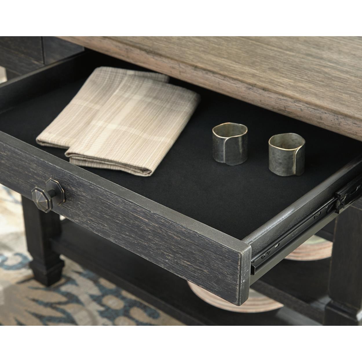 Signature Design by Ashley Tyler Creek D736D14 3 pc Counter Height Dining Set IMAGE 11
