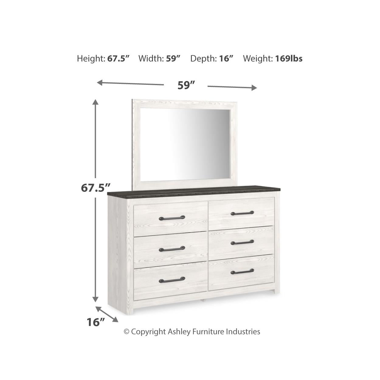  Signature Design by Ashley Gerridan B1190B10 6 pc King Panel Bedroom Set IMAGE 16