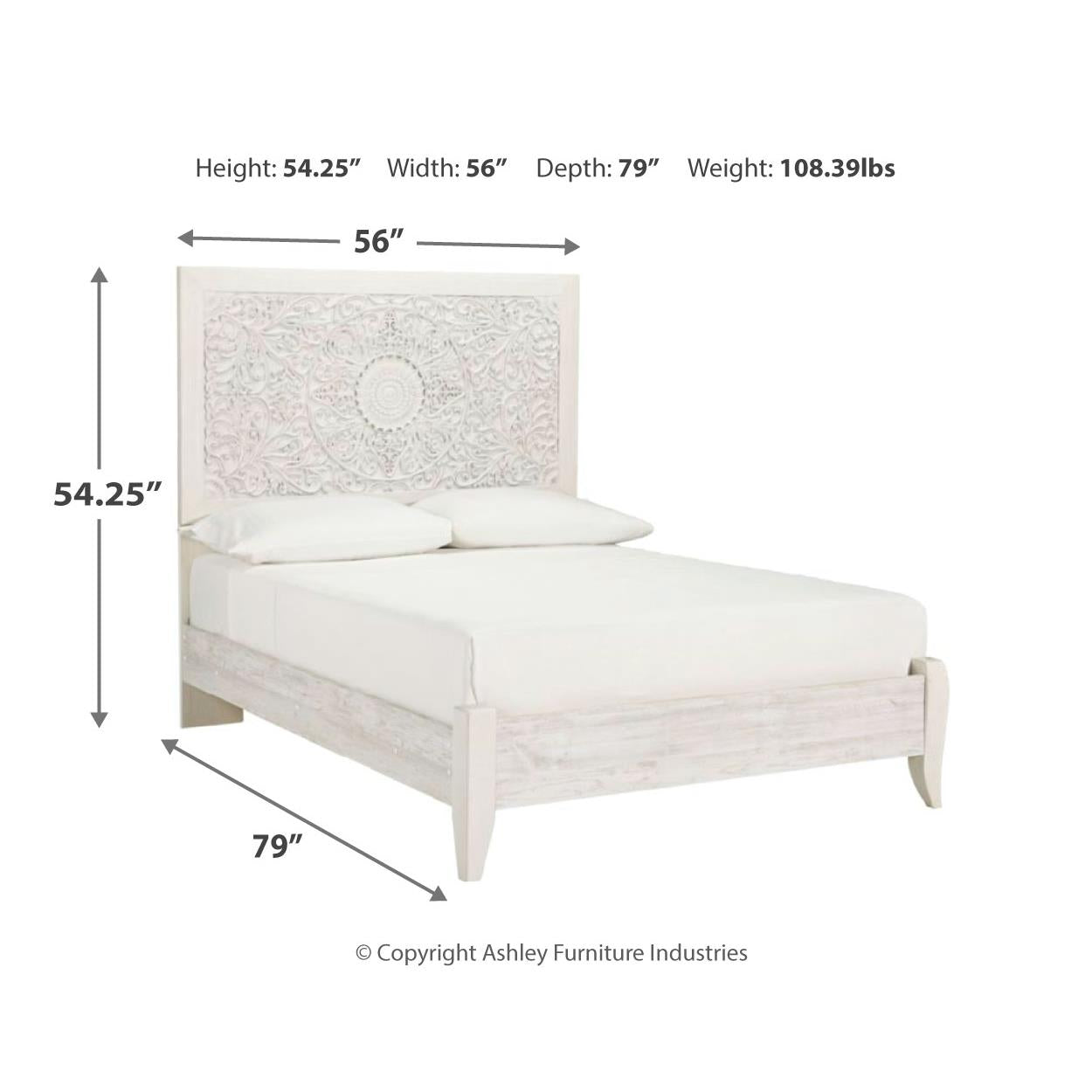  Signature Design by Ashley Paxberry B181B17 5 pc Full Panel Bedroom Set IMAGE 5