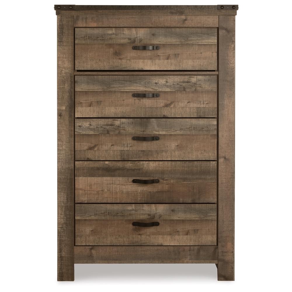  Signature Design by Ashley Trinell B446B89 9 pc Full Bookcase Bedroom Set IMAGE 3