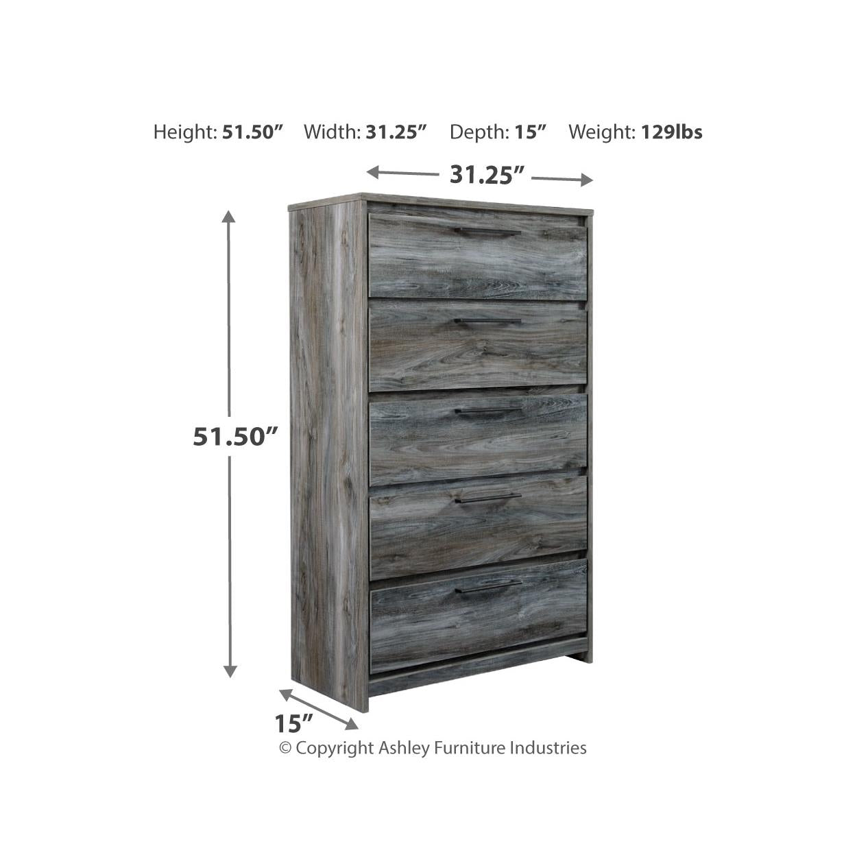  Signature Design by Ashley Baystorm B221B56 6 pc Queen Panel Bedroom Set IMAGE 11