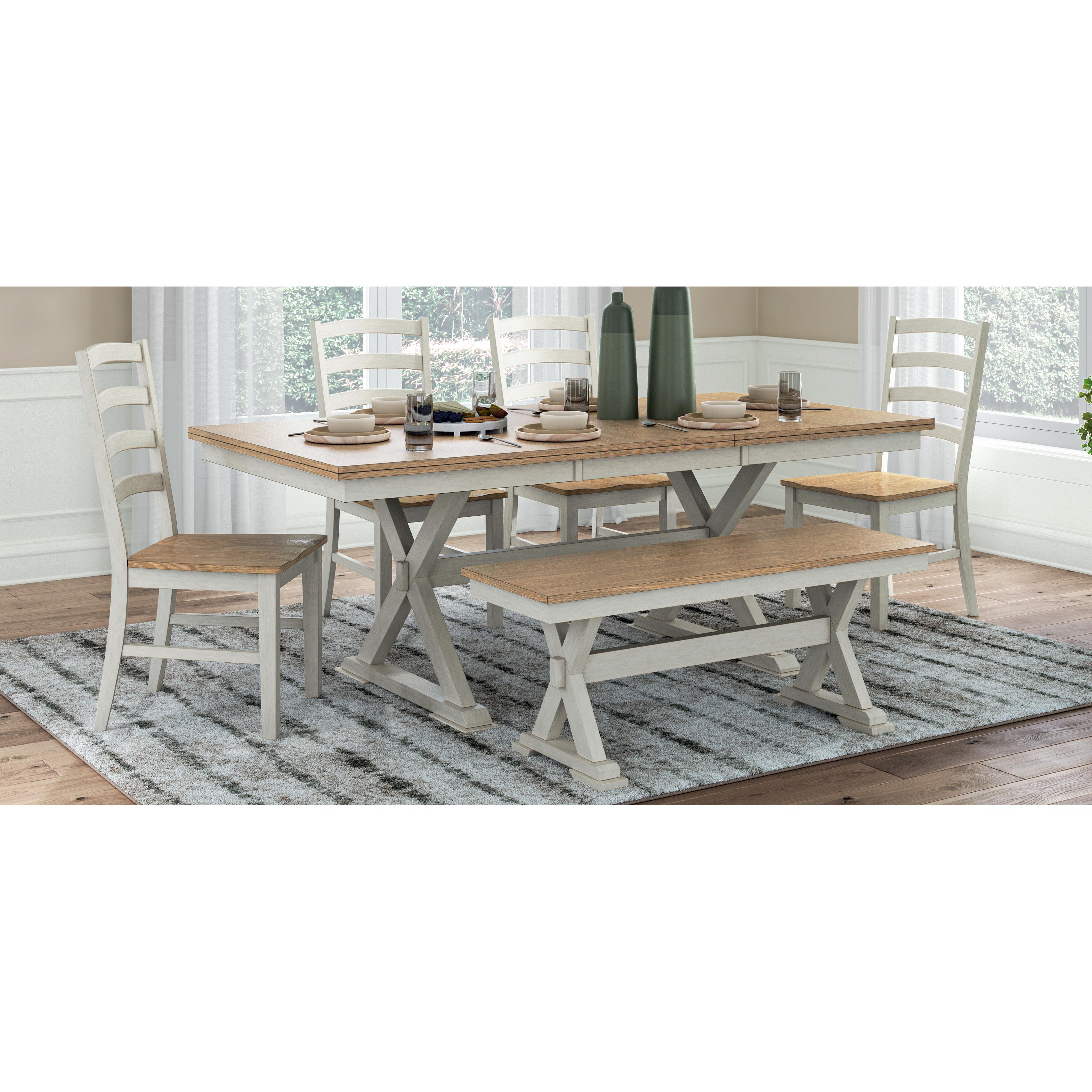  Signature Design by Ashley Purlaney PCD627D2 6 pc Dining Set IMAGE 1