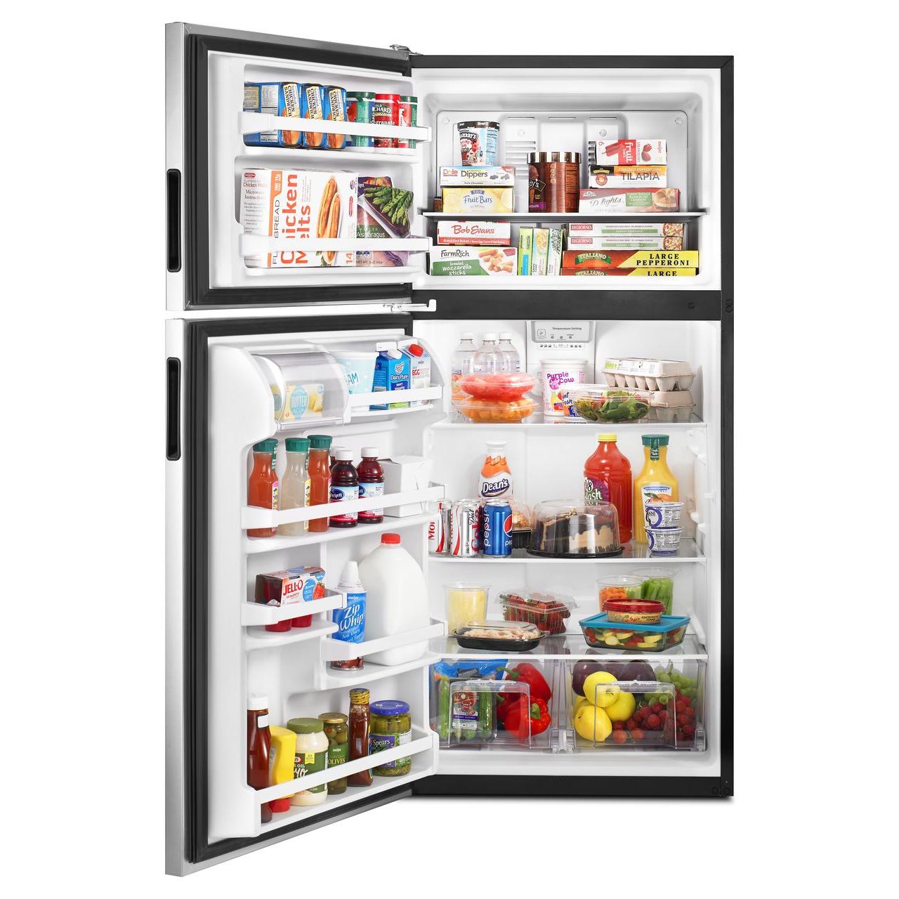  Amana 30in 18cu.ft. Top Mount Freezer Refrigerator ART318FFDS IMAGE 4