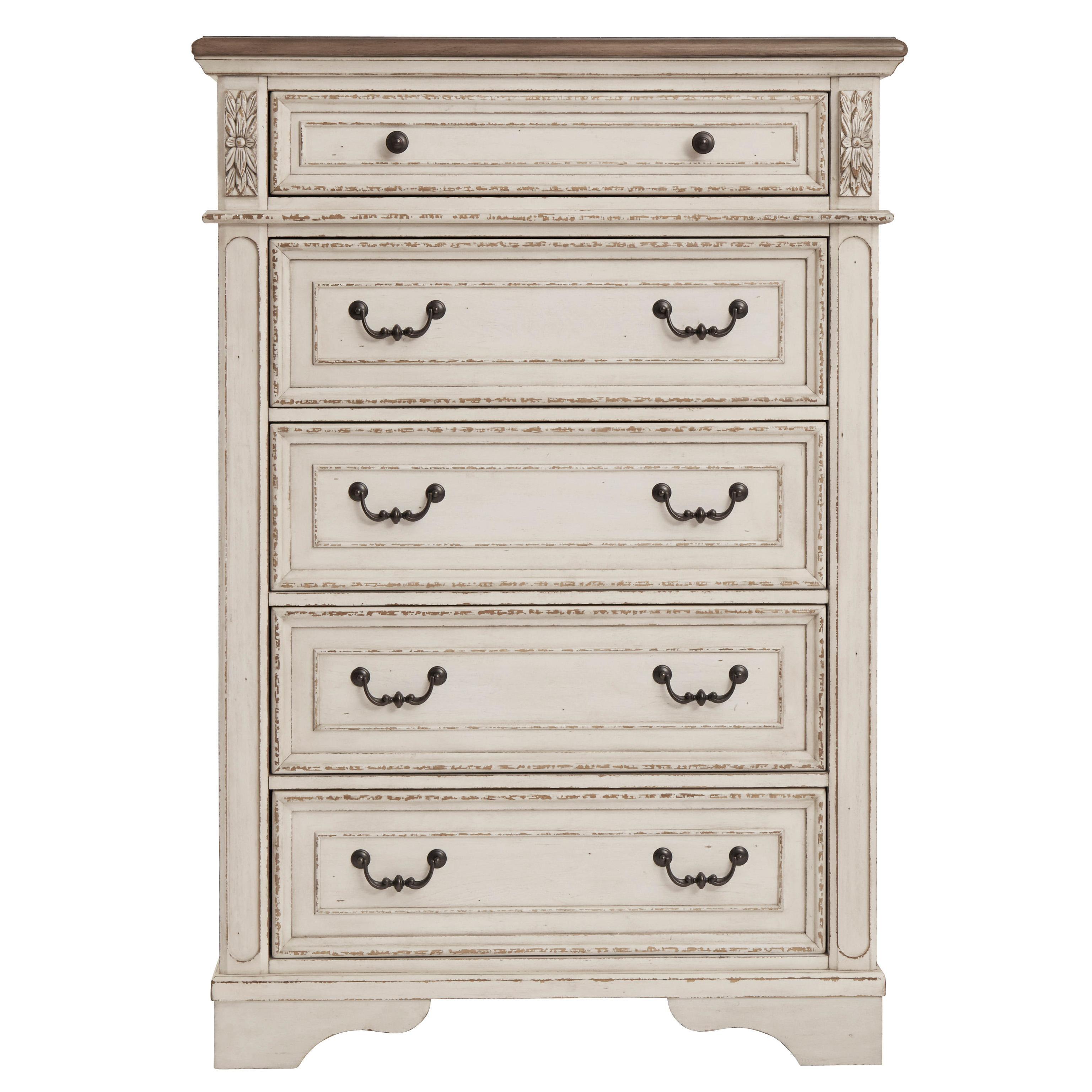  Signature Design by Ashley Realyn B743B30 7 pc Queen Upholstered Panel Bedroom Set IMAGE 6