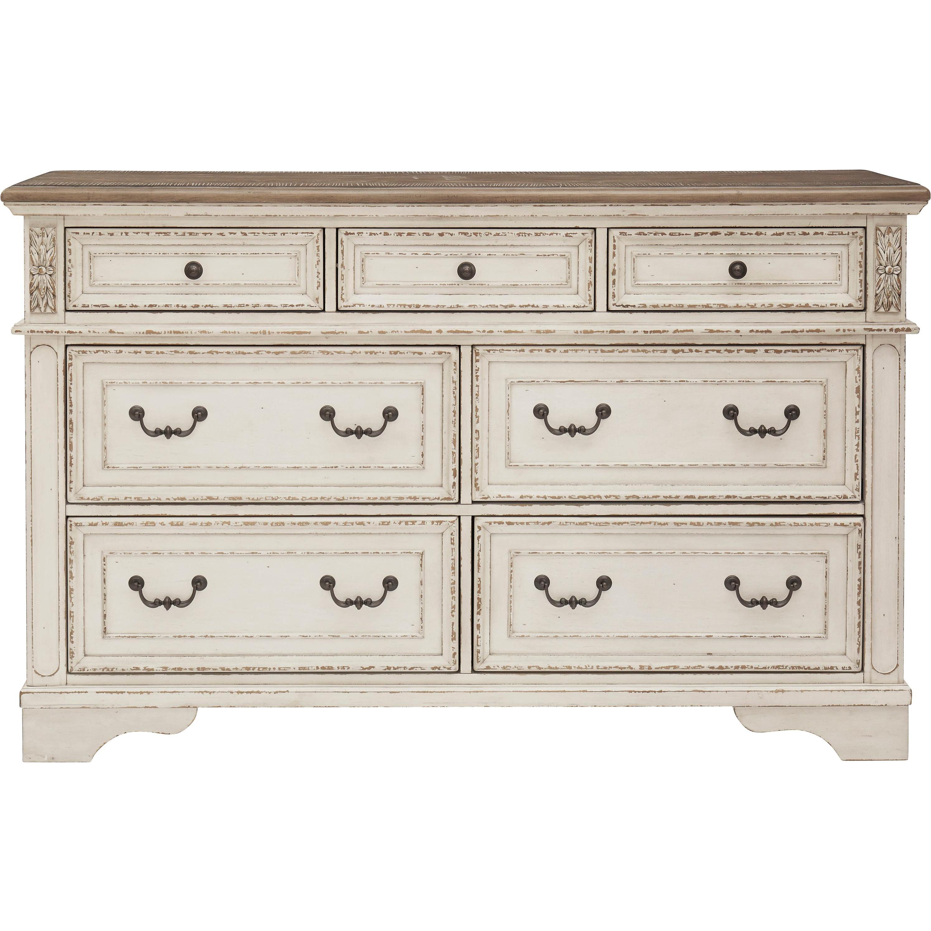 Signature Design by Ashley Realyn B743B36 6 pc Queen Upholstered Panel Bedroom Set IMAGE 3