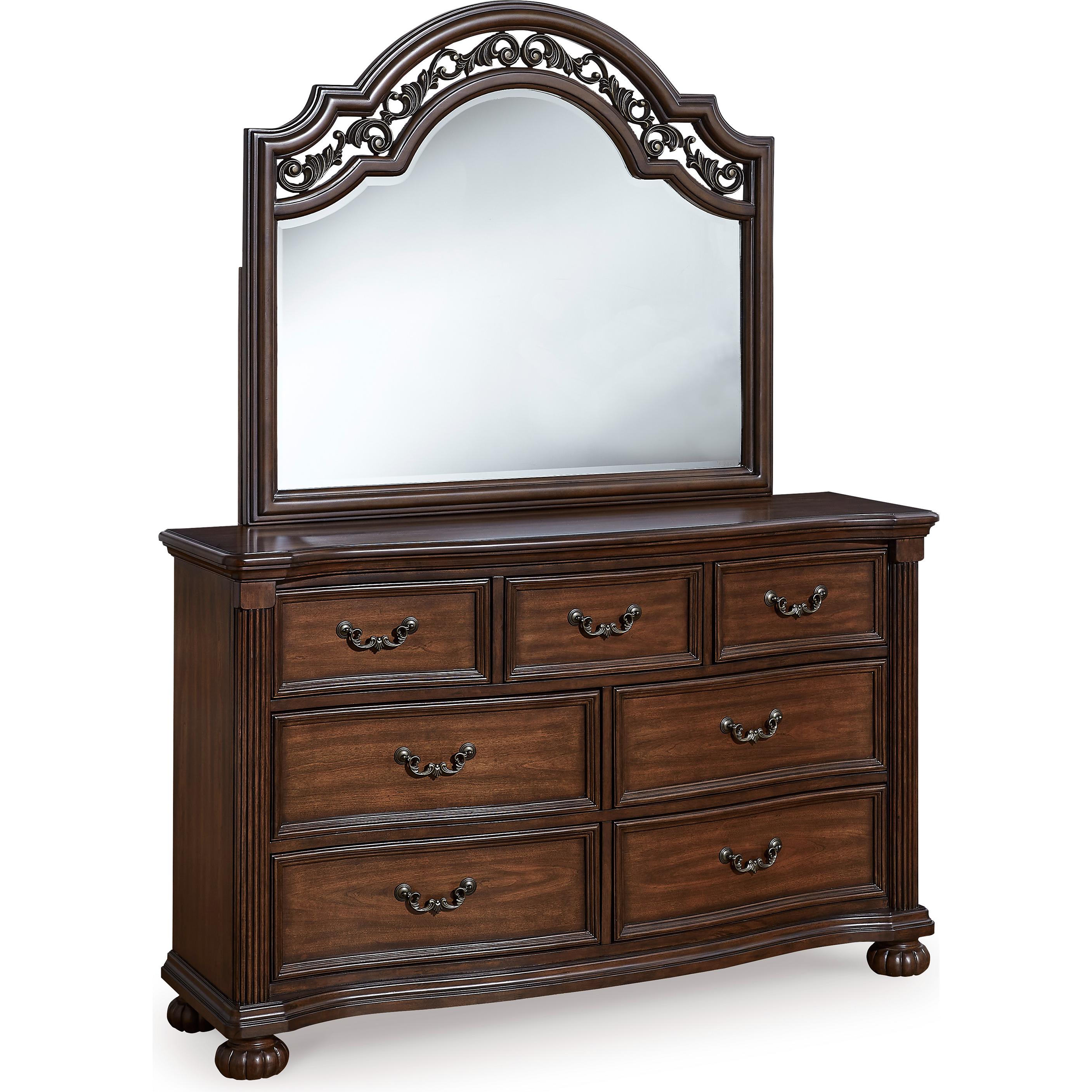  Signature Design by Ashley Lavinton B764B17 6 pc King Poster Bedroom Set IMAGE 3
