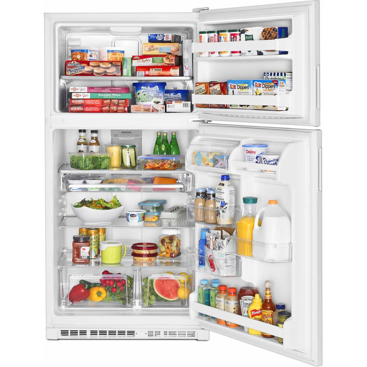  Maytag 33-inch, 20.5 cu. ft. Top Freezer Refrigerator MRT311FFFH IMAGE 3