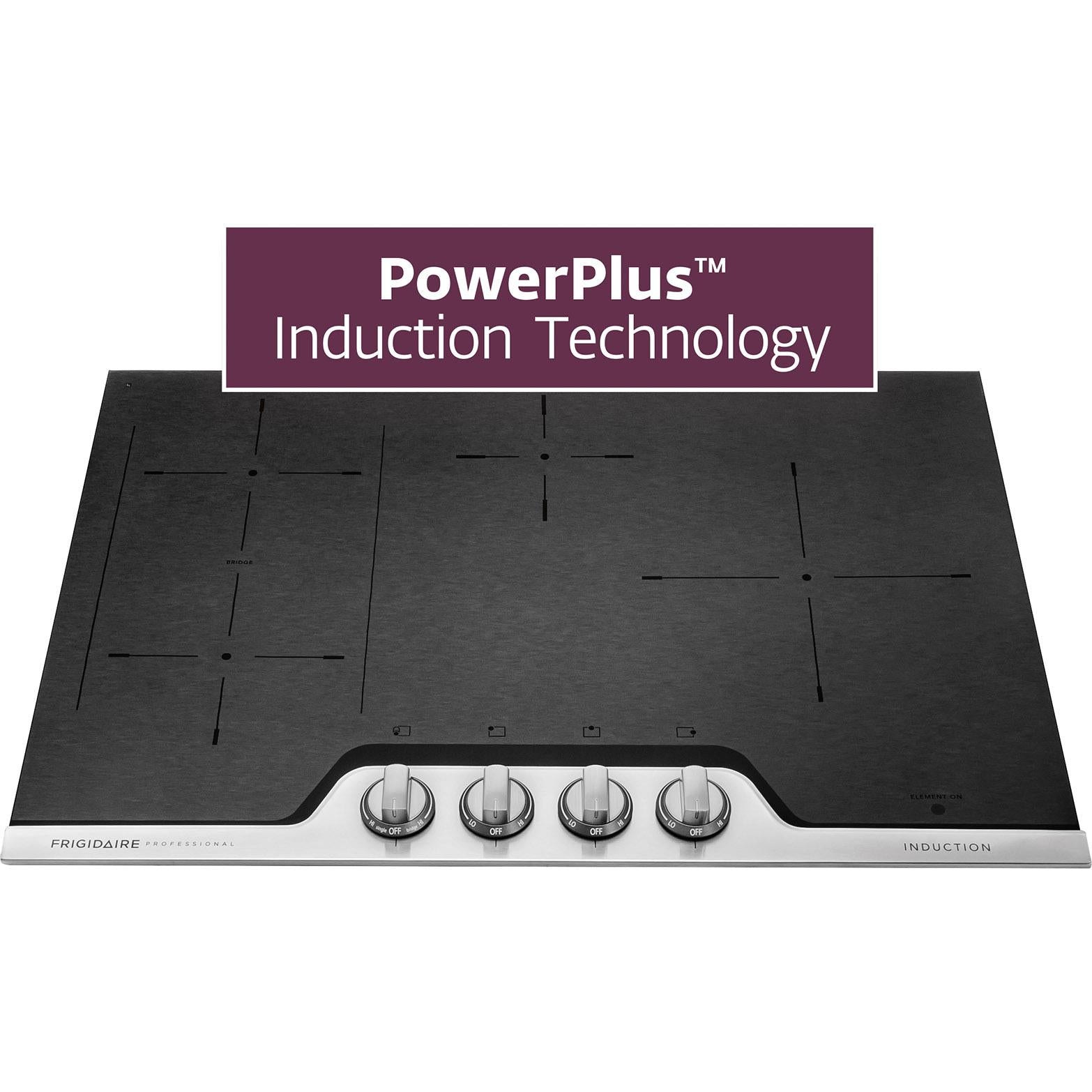  Frigidaire Professional 30-inch Built-In Induction Cooktop with Pro-Select® Controls FPIC3077RF IMAGE 4