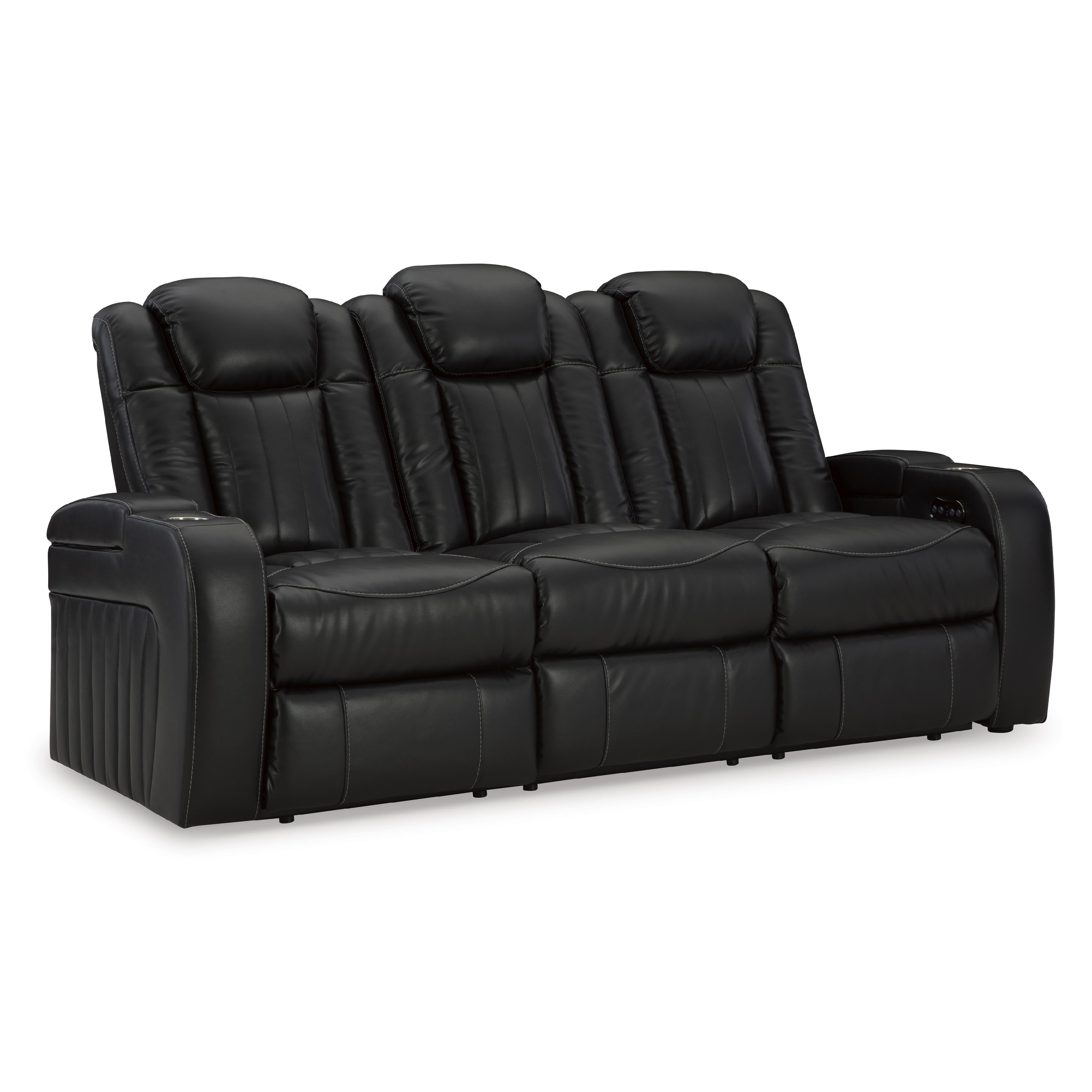  Signature Design by Ashley Caveman 90703U2 3 pc Power Reclining Living Room Set IMAGE 4