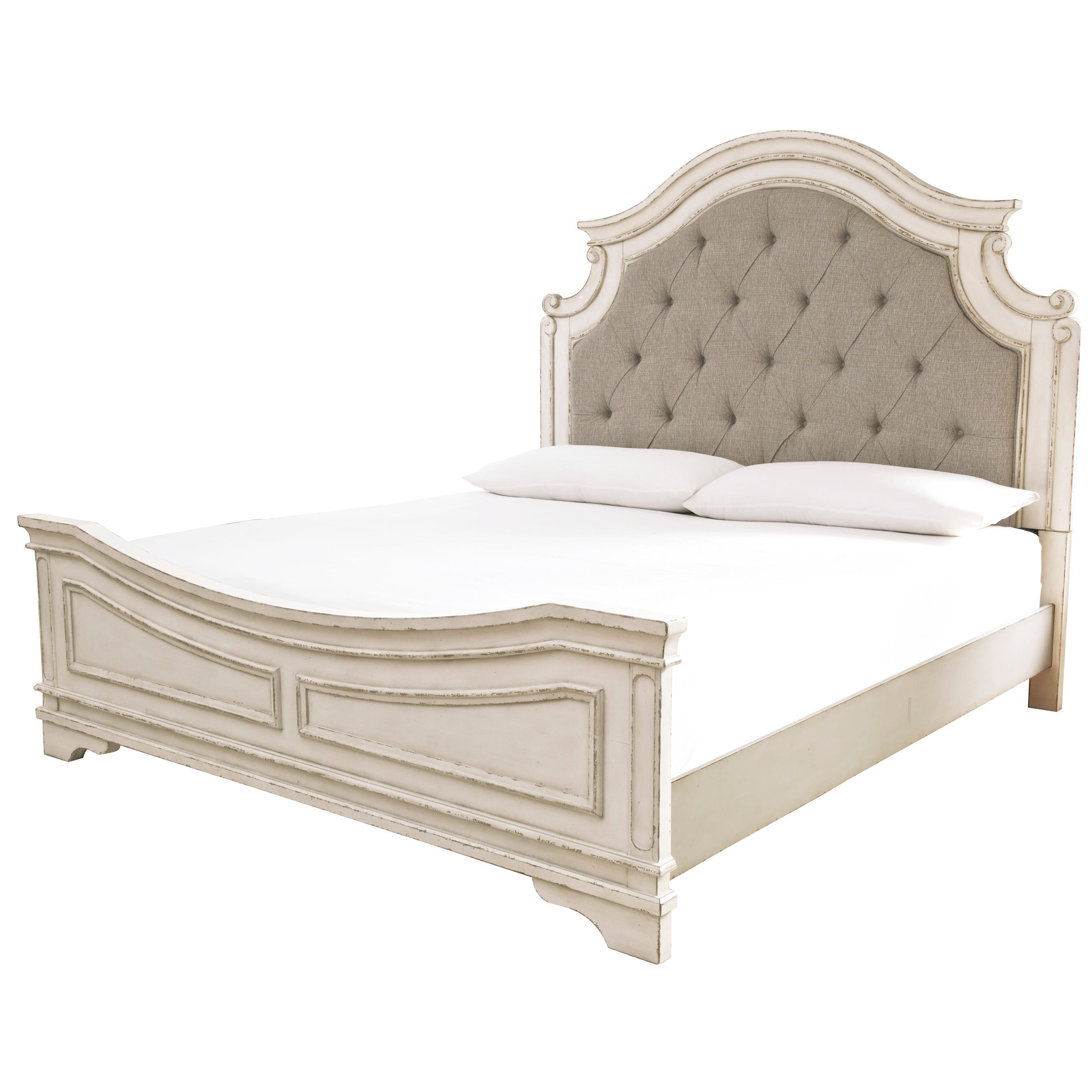  Signature Design by Ashley Realyn B743B31 6 pc California King Panel Bedroom Set IMAGE 2