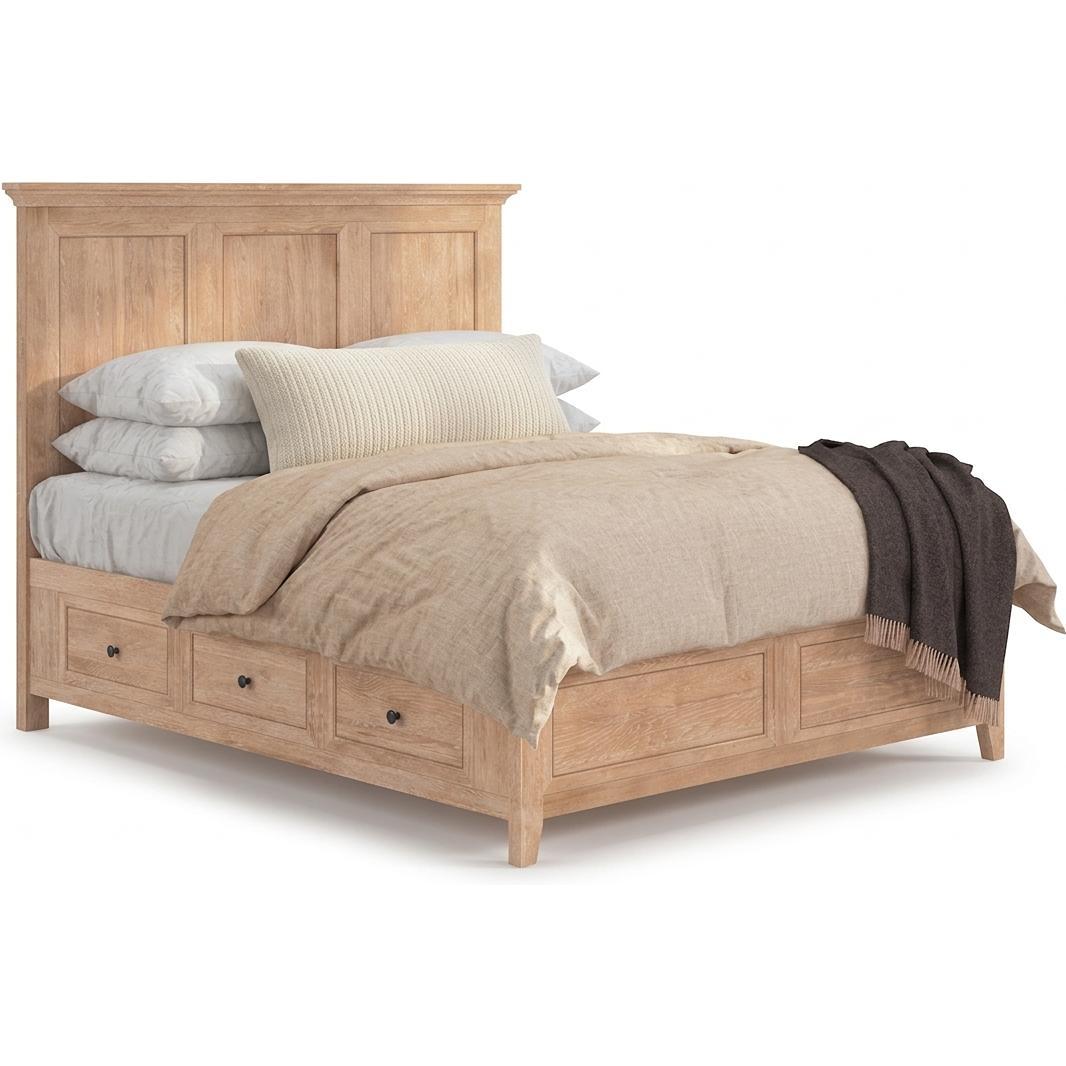  Intercon Furniture San Mateo 8865 6 pc Queen Panel Bedroom Set IMAGE 5