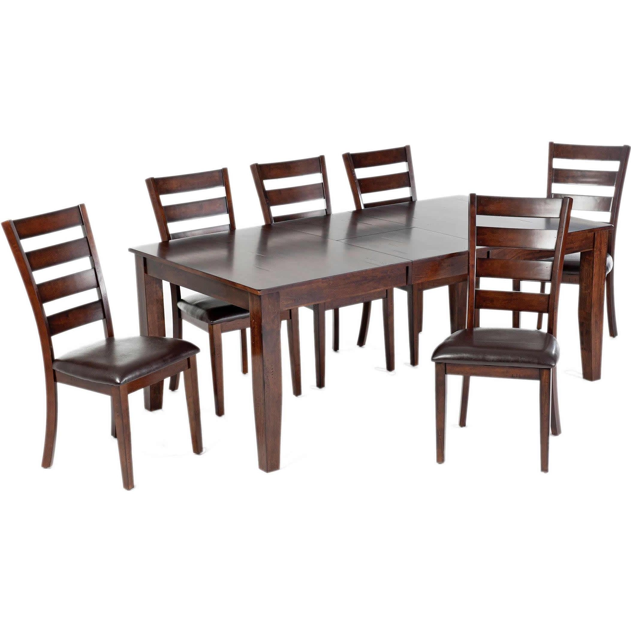  Intercon Furniture Kona 7 pc Dining Set - Raisin IMAGE 1