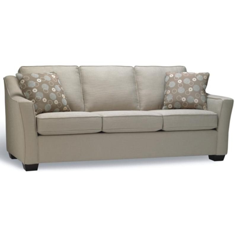  Stylus Zeal Stationary Fabric Sofa Zeal Sofa - Taupe IMAGE 1