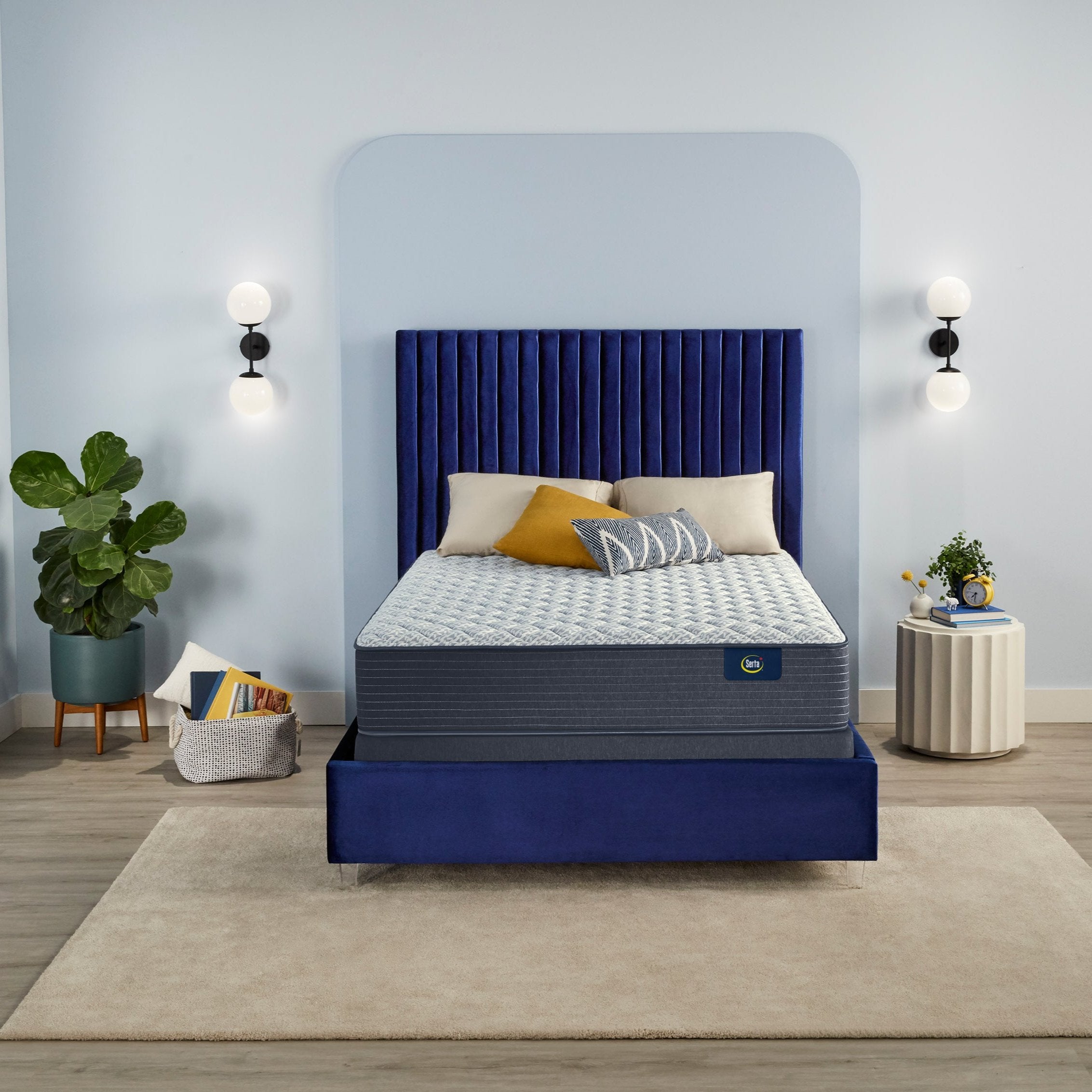 Serta Resilient Tight Top Innerspring 10.5 inch Mattress - King