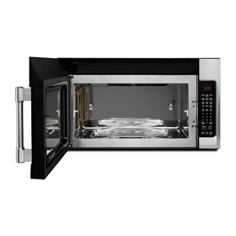 Maytag 30-inch, 1.9 cu. ft. Over-the-Range Microwave Oven with Convection YMMV6190FZ IMAGE 3