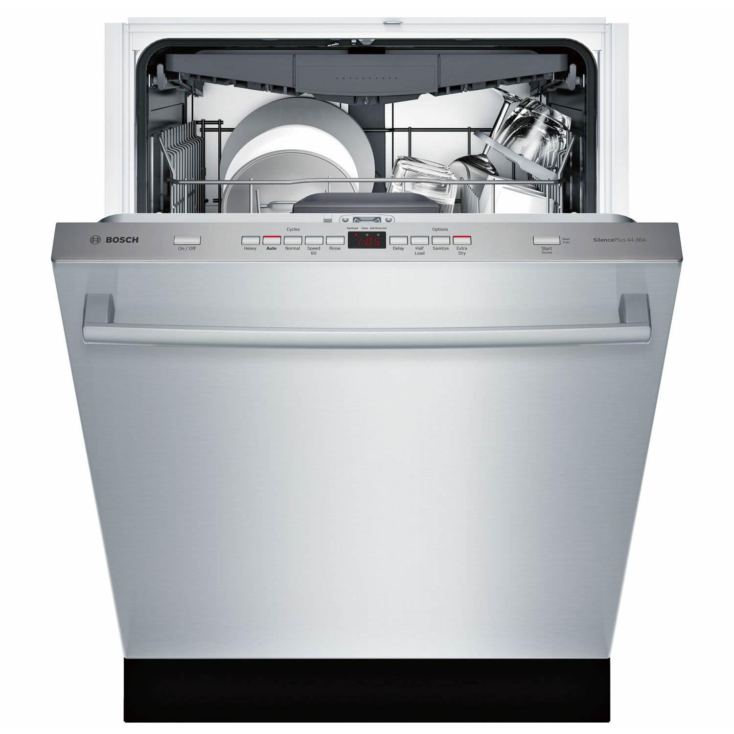  Bosch 24-inch Built-In Dishwasher with RackMatic® System SHXM63W55N IMAGE 3