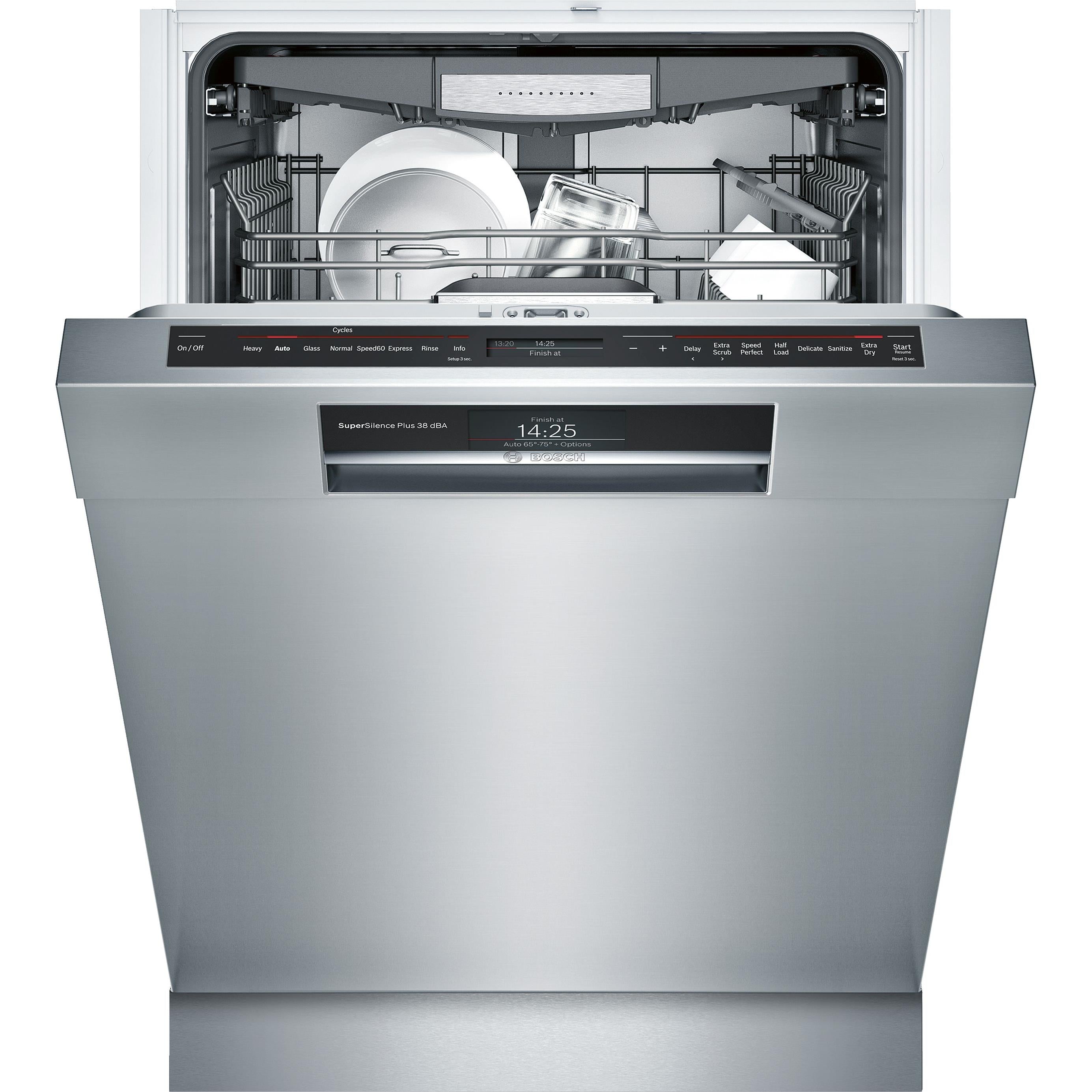  Bosch 24-inch Built-In Dishwasher with RackMatic® SHE89PW75N IMAGE 2