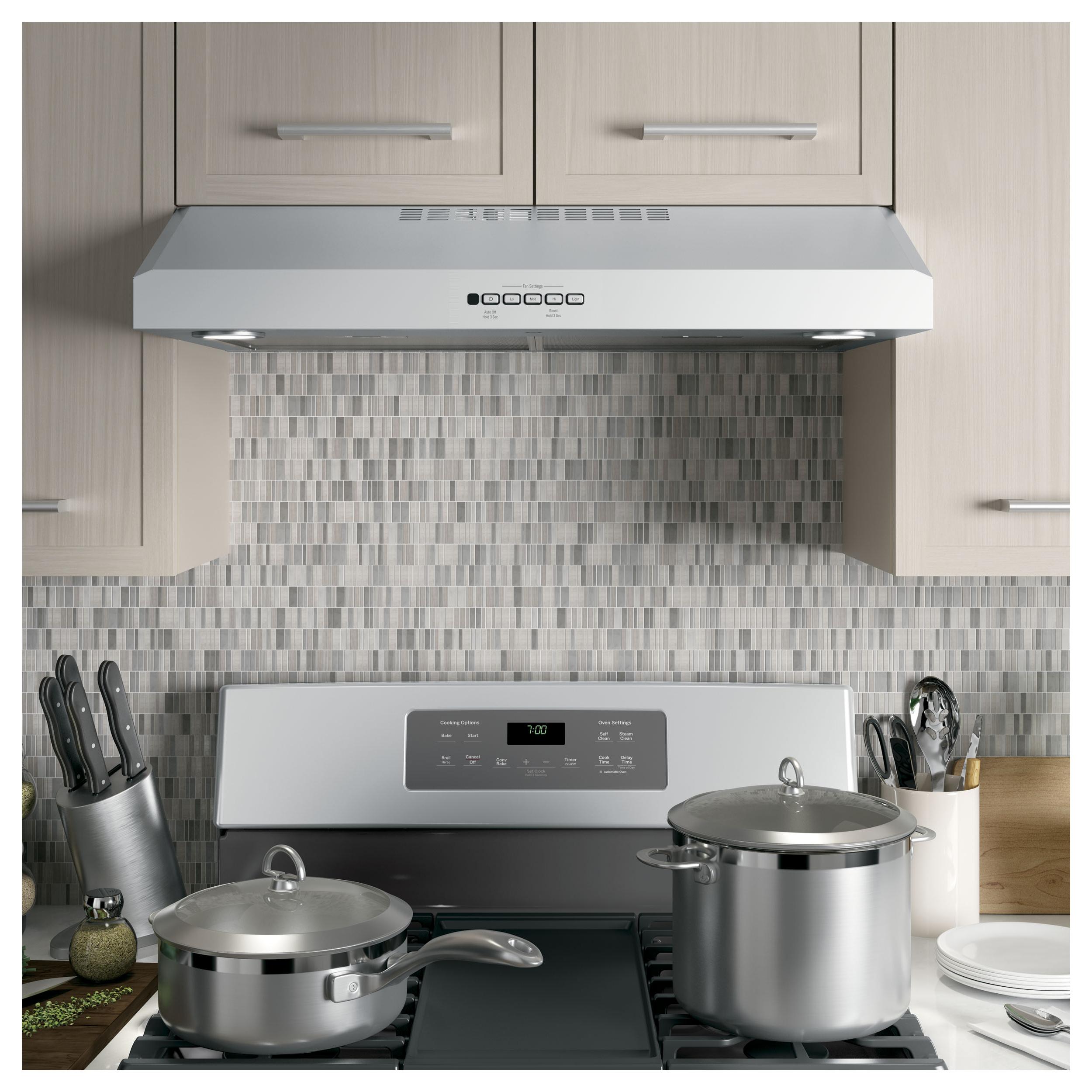 GE 30-Inch Under Cabinet Range Hood with 4 Speeds JVX5300SJSSC IMAGE 6