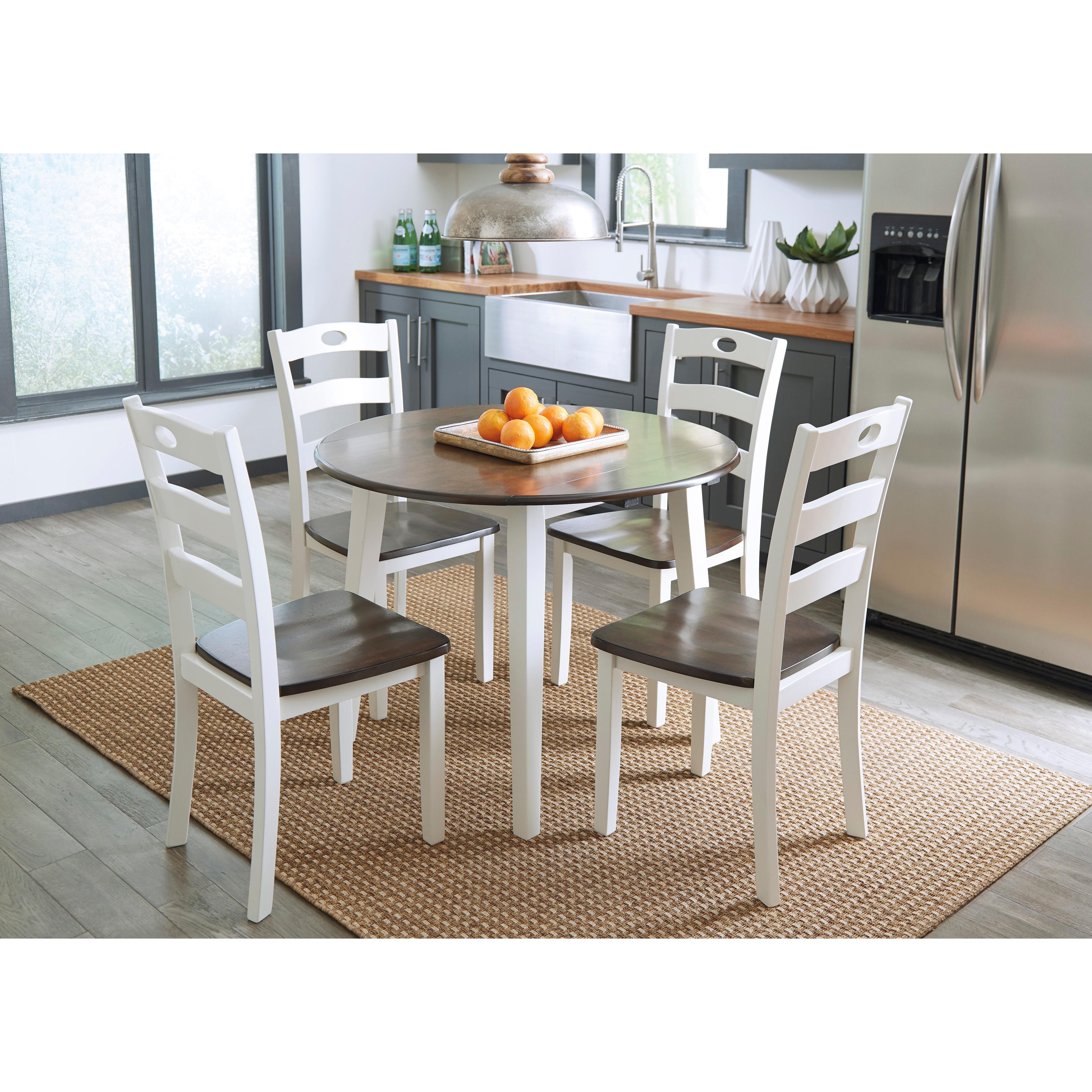  Signature Design by Ashley Woodanville Dining Chair D335-01 IMAGE 6