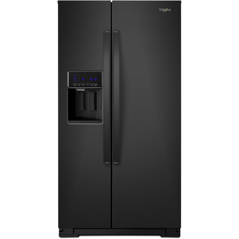 Whirlpool 36-inch, 28.5 cu. ft. Side-By-Side Refrigerator WRS588FIHB IMAGE 1