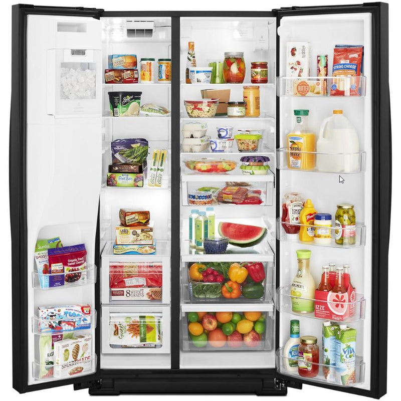 Whirlpool 36-inch, 28.5 cu. ft. Side-By-Side Refrigerator WRS588FIHB IMAGE 2