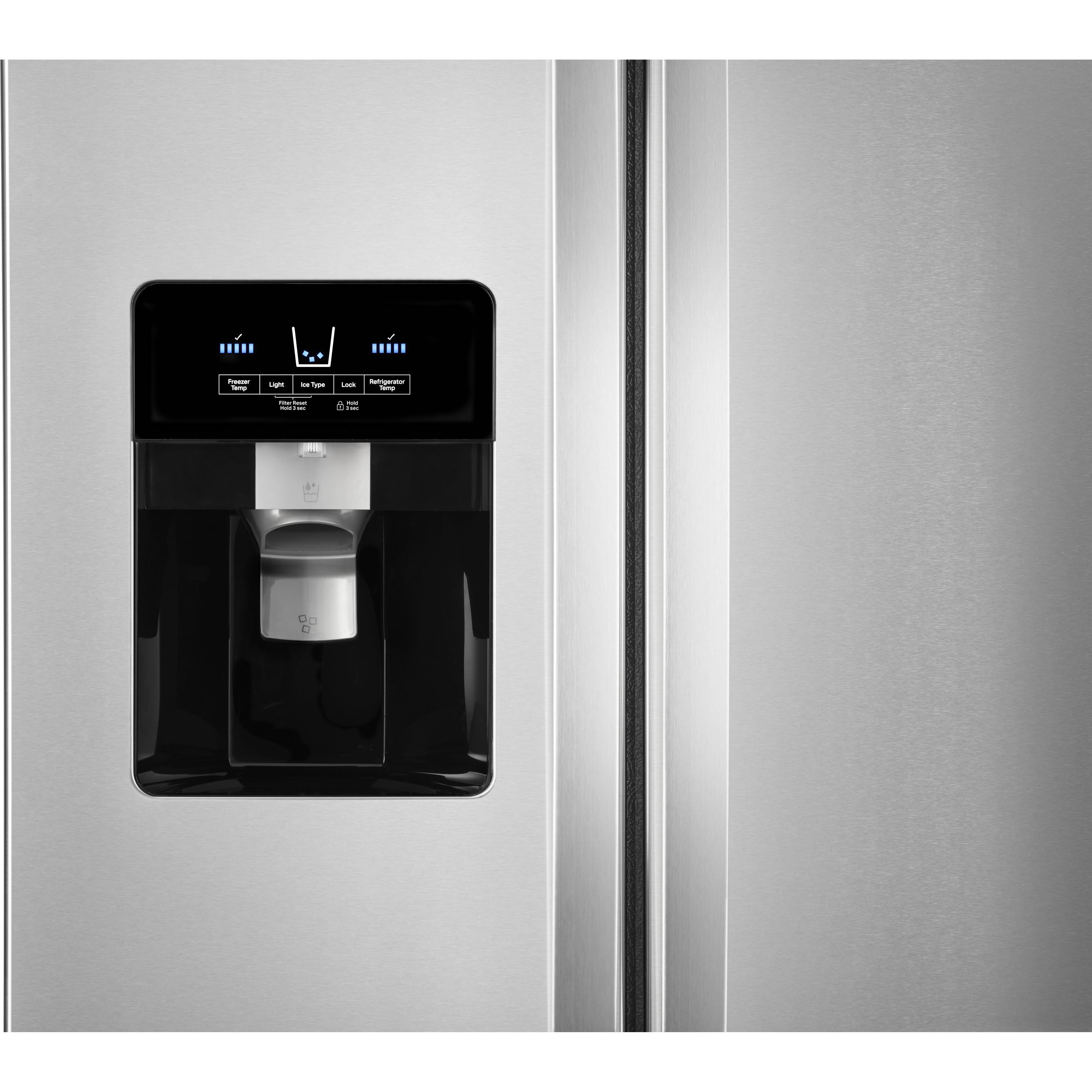  Whirlpool 36-inch, 24.55 cu. ft. Side-By-Side Refrigerator WRS325SDHZ IMAGE 4