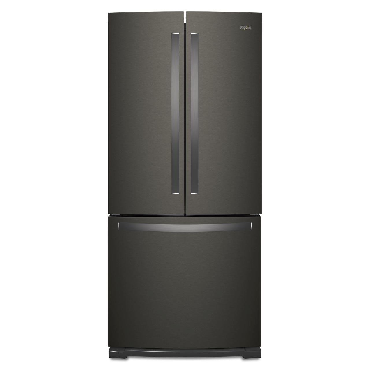  Whirlpool 30-inch, 19.68 cu.ft. Freestanding French 3-Door Refrigerator with FreshFlow™ Air Filter WRF560SFHV IMAGE 1