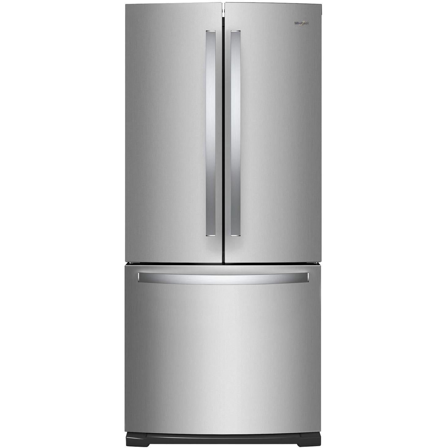  Whirlpool 30-inch, 19.68 cu.ft. Freestanding French 3-Door Refrigerator with FreshFlow™ Air Filter WRF560SFHZ IMAGE 1