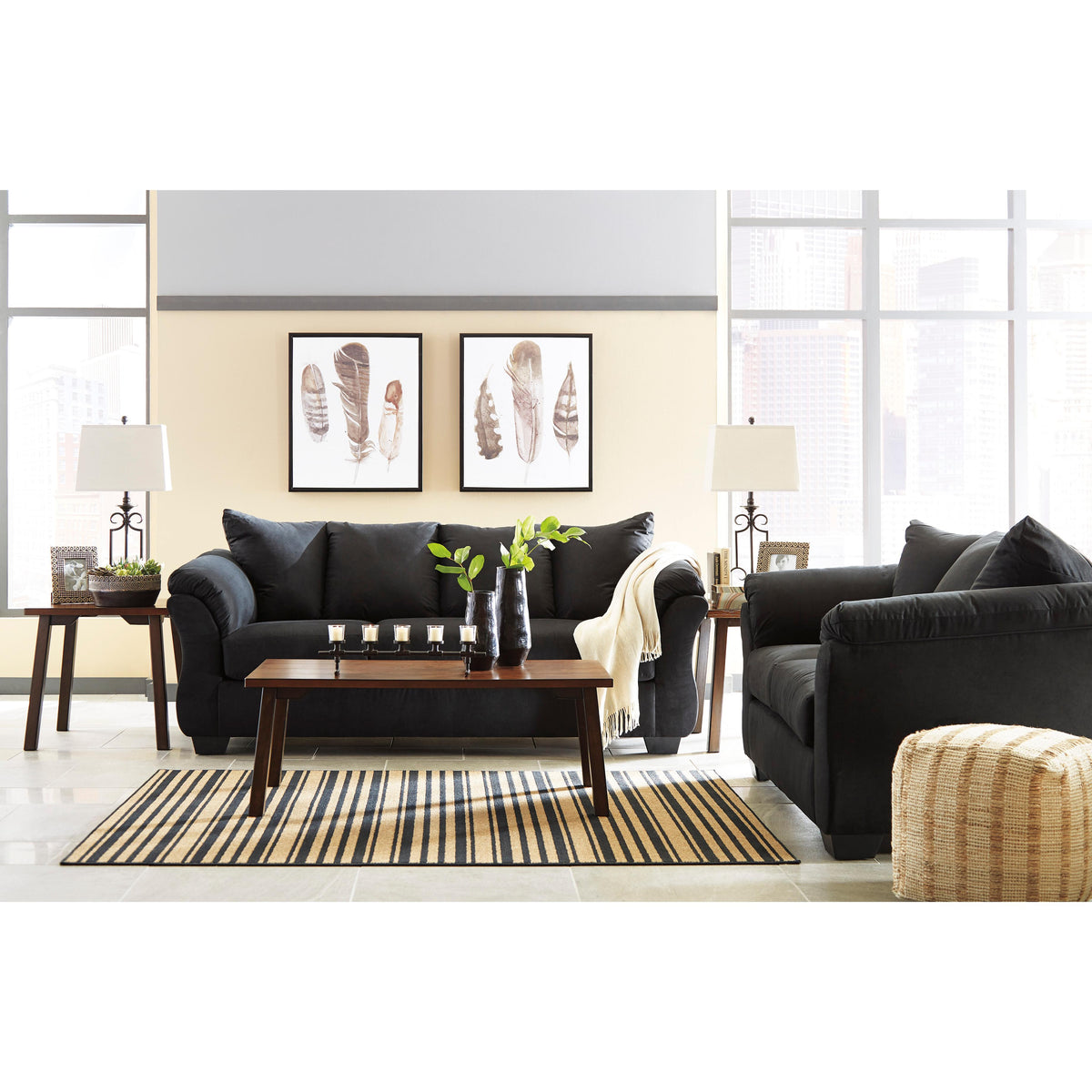  Signature Design by Ashley Darcy Stationary Fabric Sofa 7500838 IMAGE 7