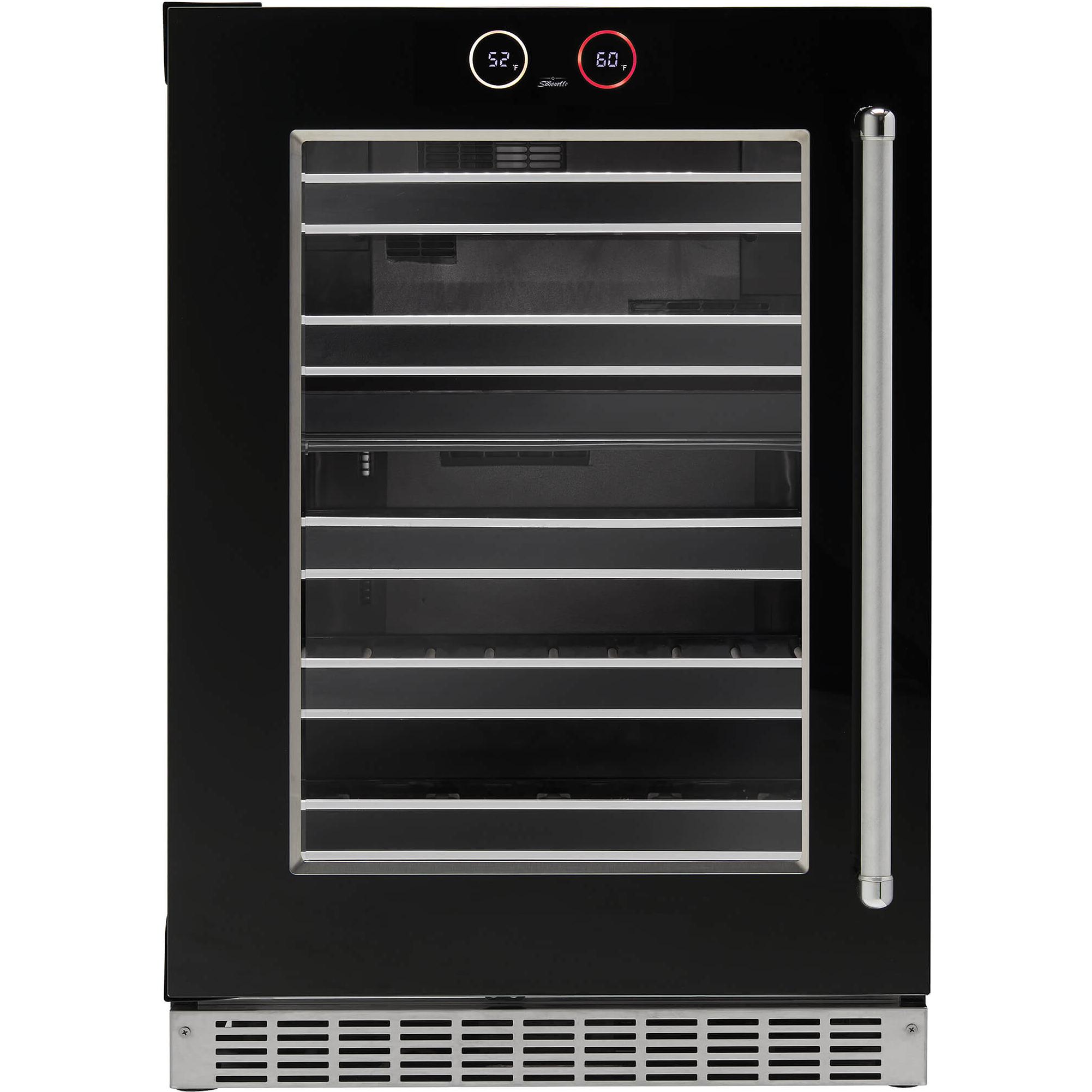  Silhouette 37-bottle Reserve Wine Cellar with Two Zones SRVWC050L IMAGE 5