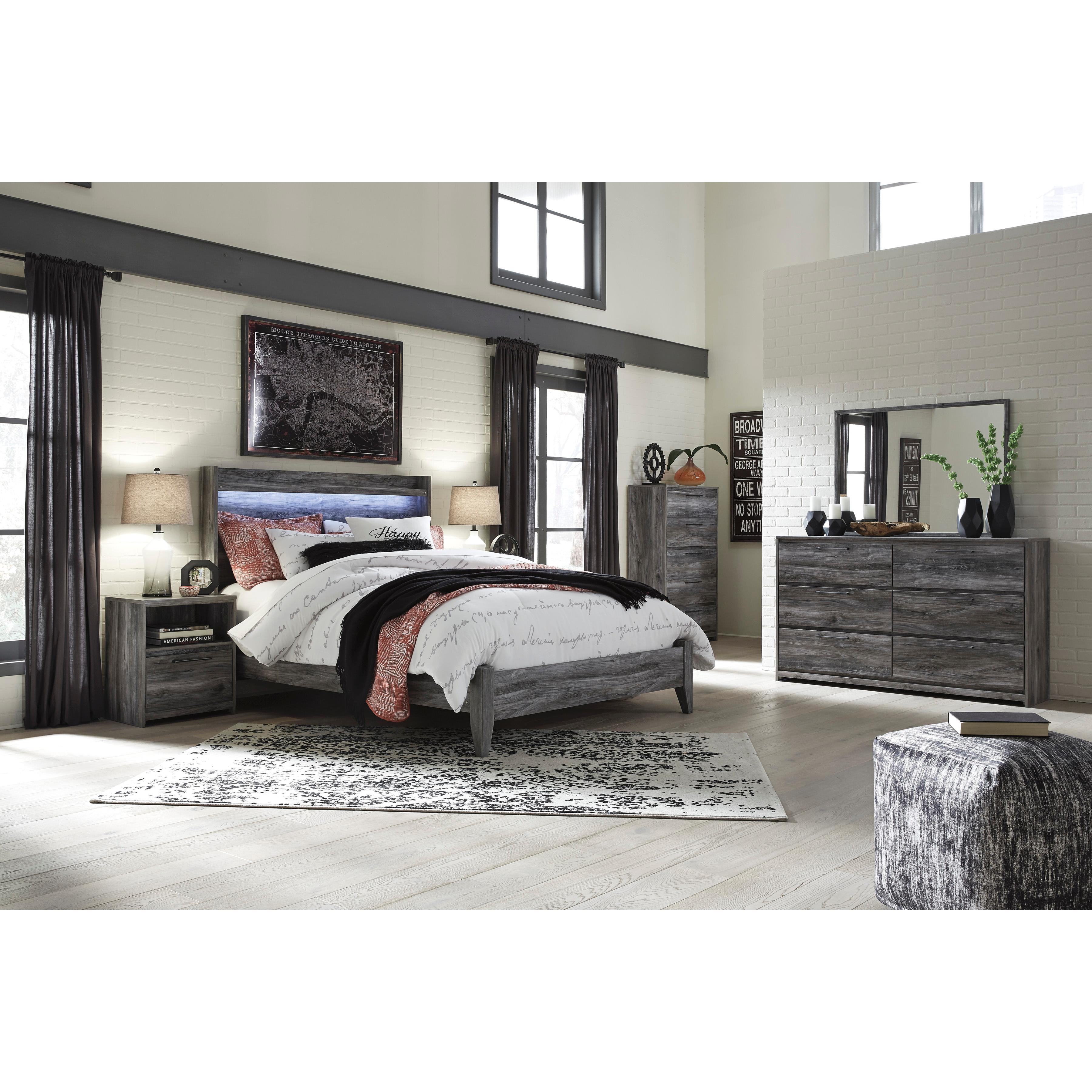  Signature Design by Ashley Baystorm 1-Drawer Nightstand B221-91 IMAGE 7
