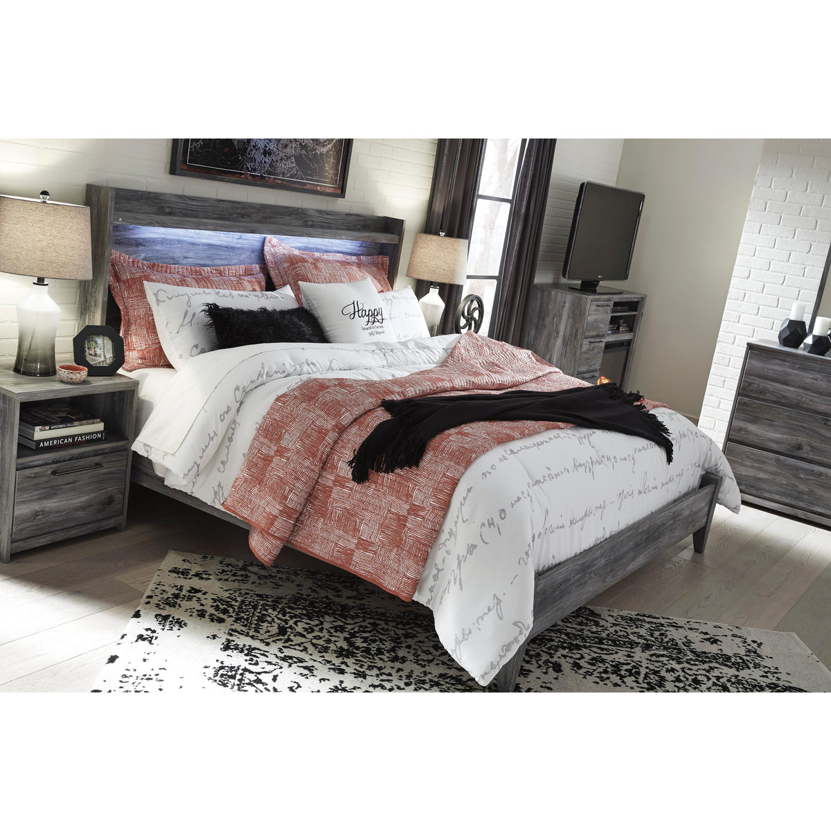  Signature Design by Ashley Baystorm King Panel Bed B221-58/B221-56 IMAGE 6